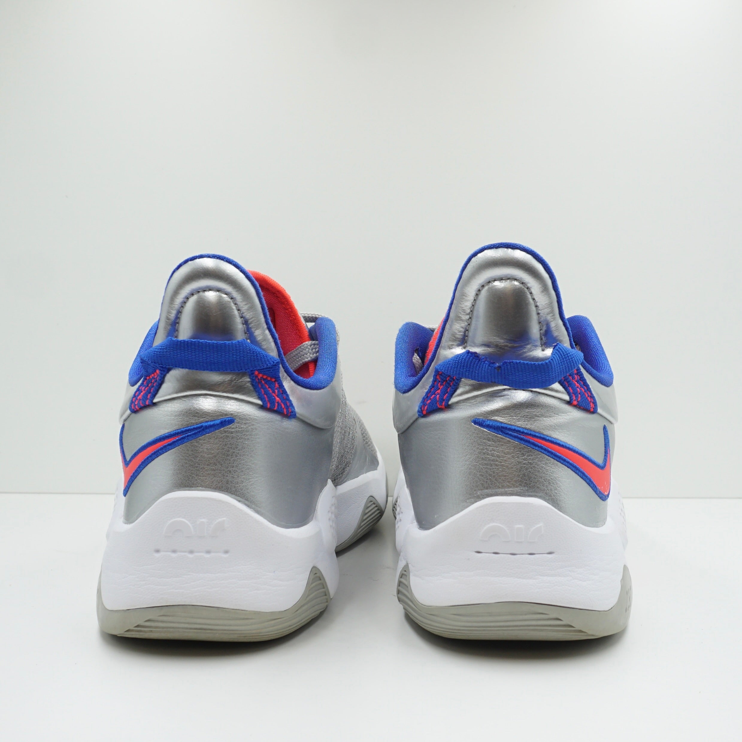 Nike PG 5 Clippers Metallic Silver