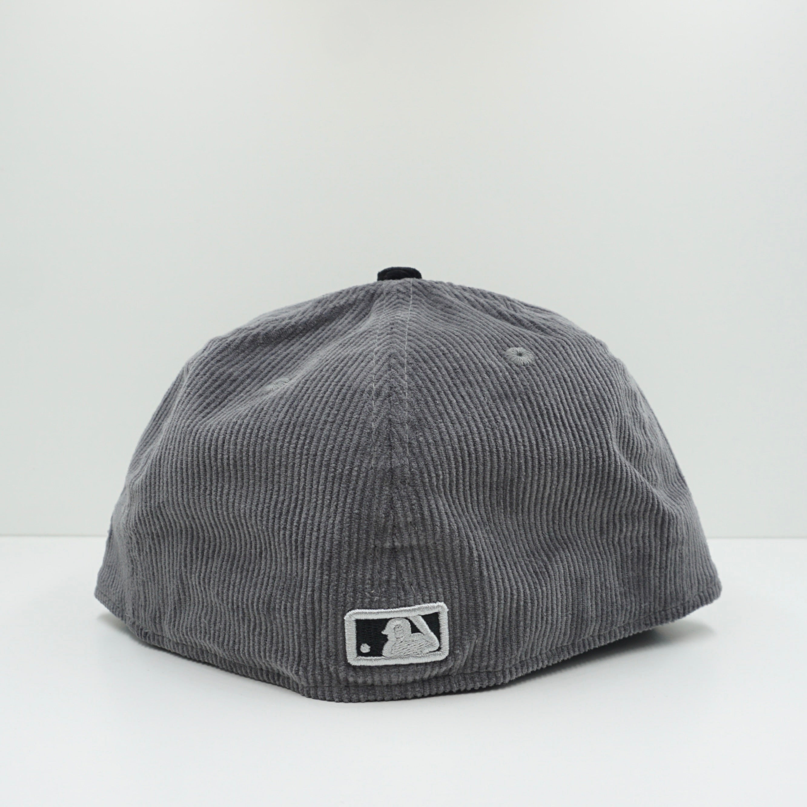 New Era Corduroy White Soxs Grey Fitted Cap