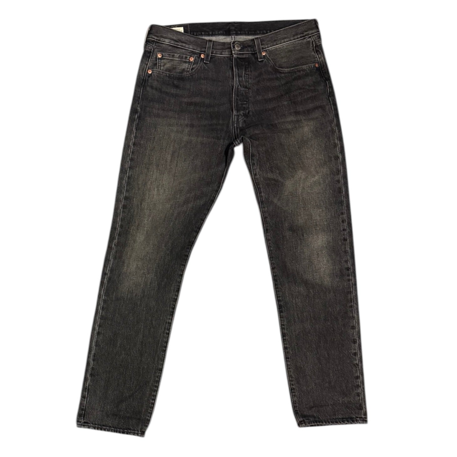 Levi's Premium 501 ST Straight Cut Grey Jeans