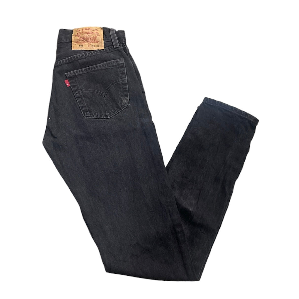 Vintage Levis 501 Vintage Black Jeans (W28/L34) (W)