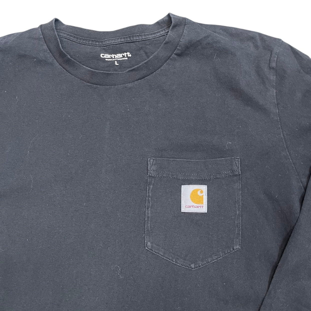 Carhartt Pocket Black Long Sleeve