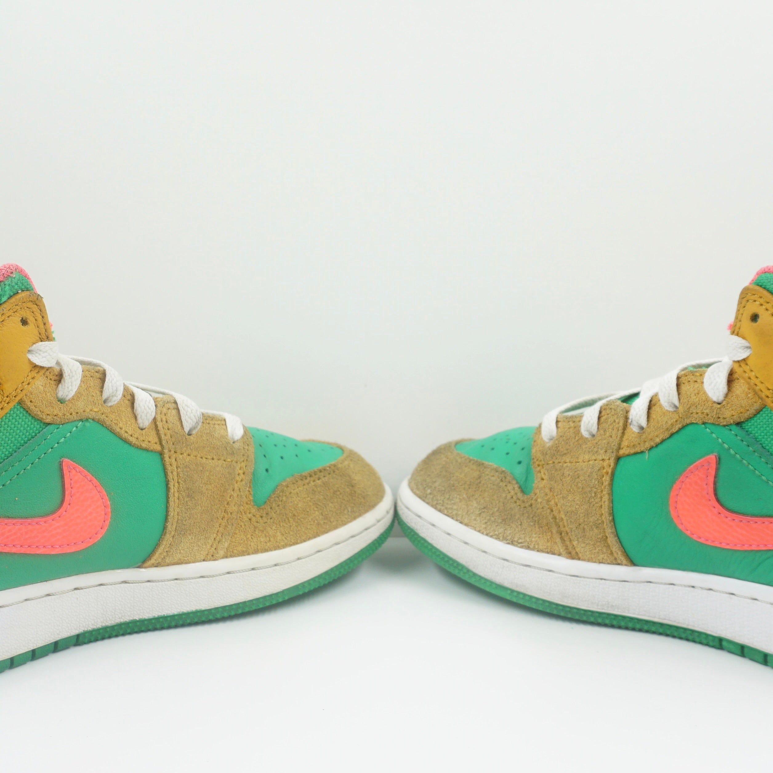 Jordan 1 Mid SE Chutney Lucky Green (GS)