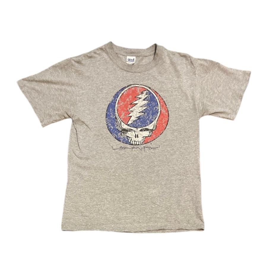 Anvil Grateful Dead I Steal Your Face Grey Tshirt