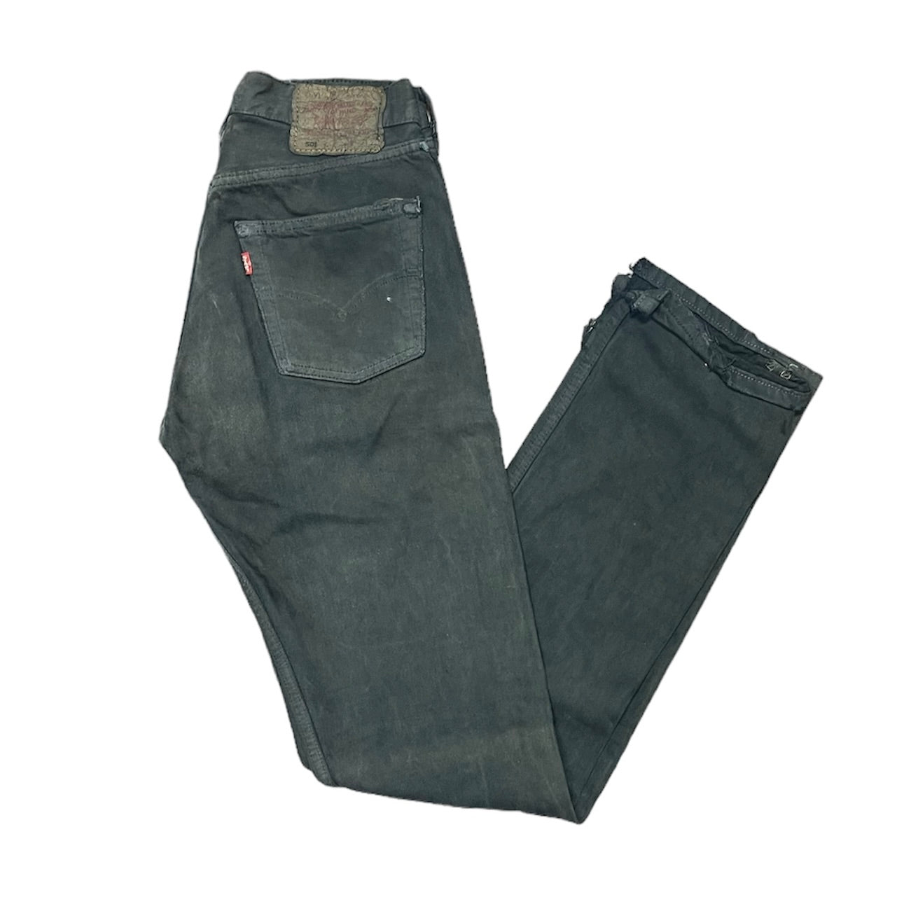 Vintage Levis 501 Vintage Grey Jeans (W28/L34)