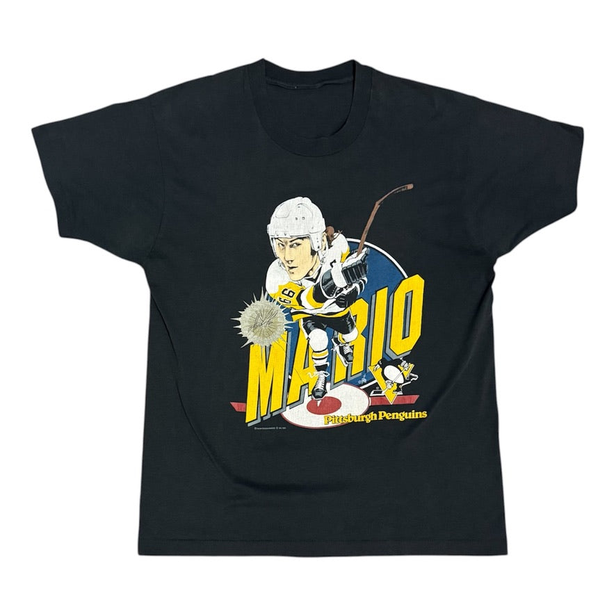 Pittsburgh Penguins Mario Lemieux Black Tshirt