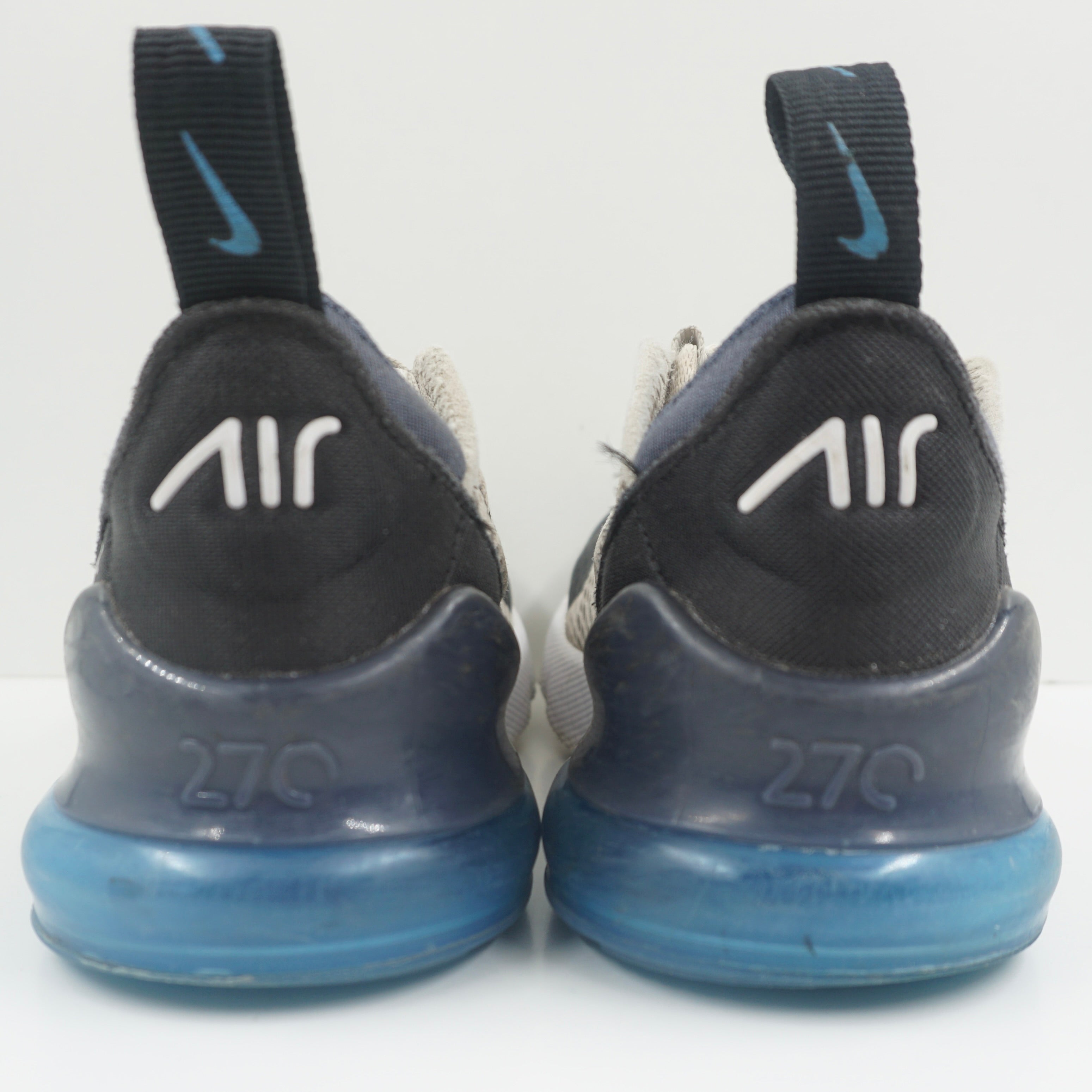 Nike Air Max 270 Football Grey Thunder Blue (PS)