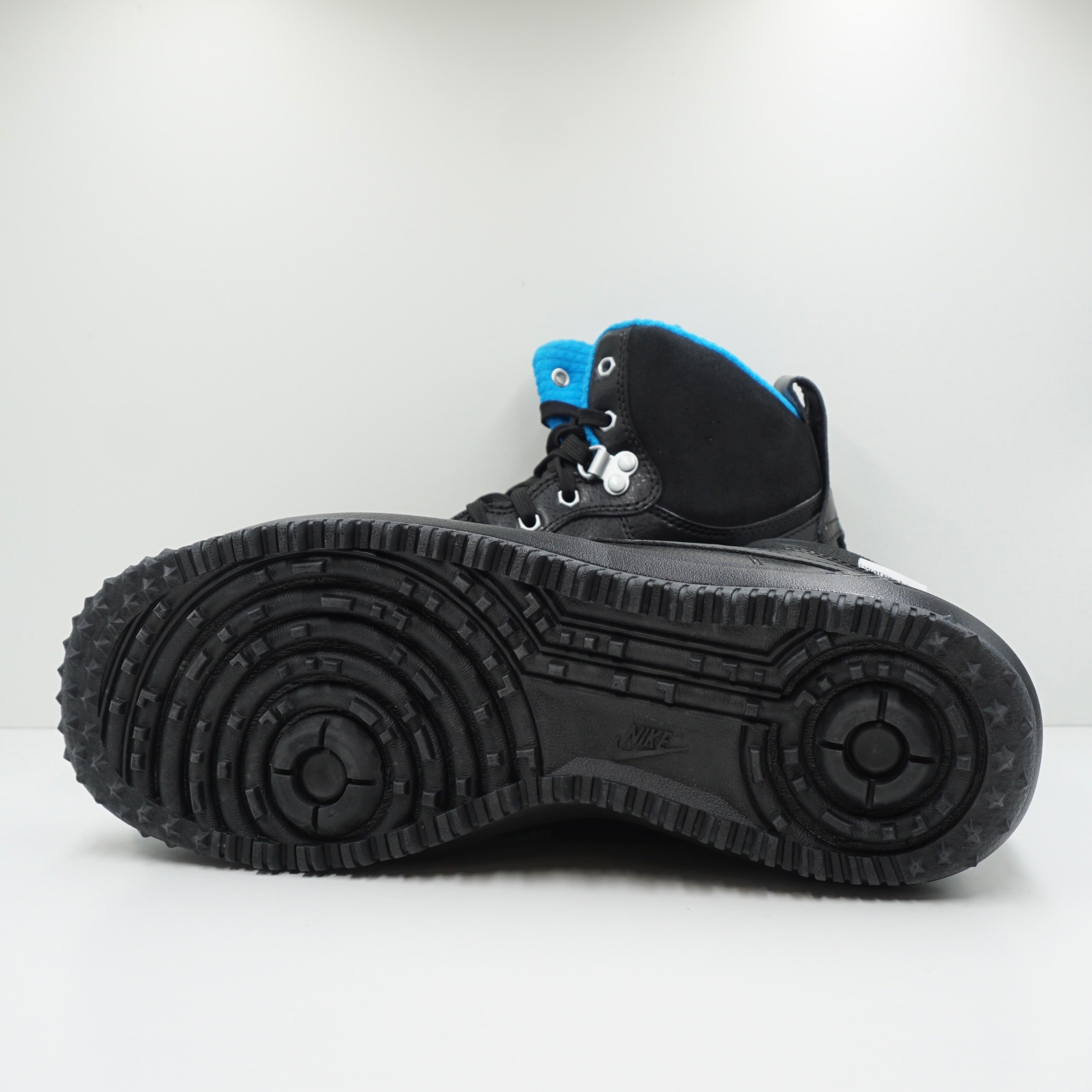 Nike Lunar Force 1 Duckboot Black Metallic Silver