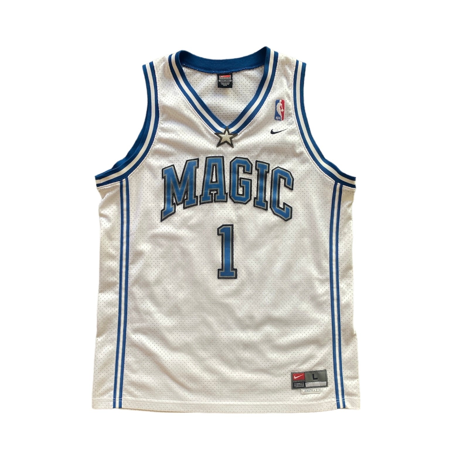 Nike NBA Orlando Magic McGrady Home Basketball Jersey