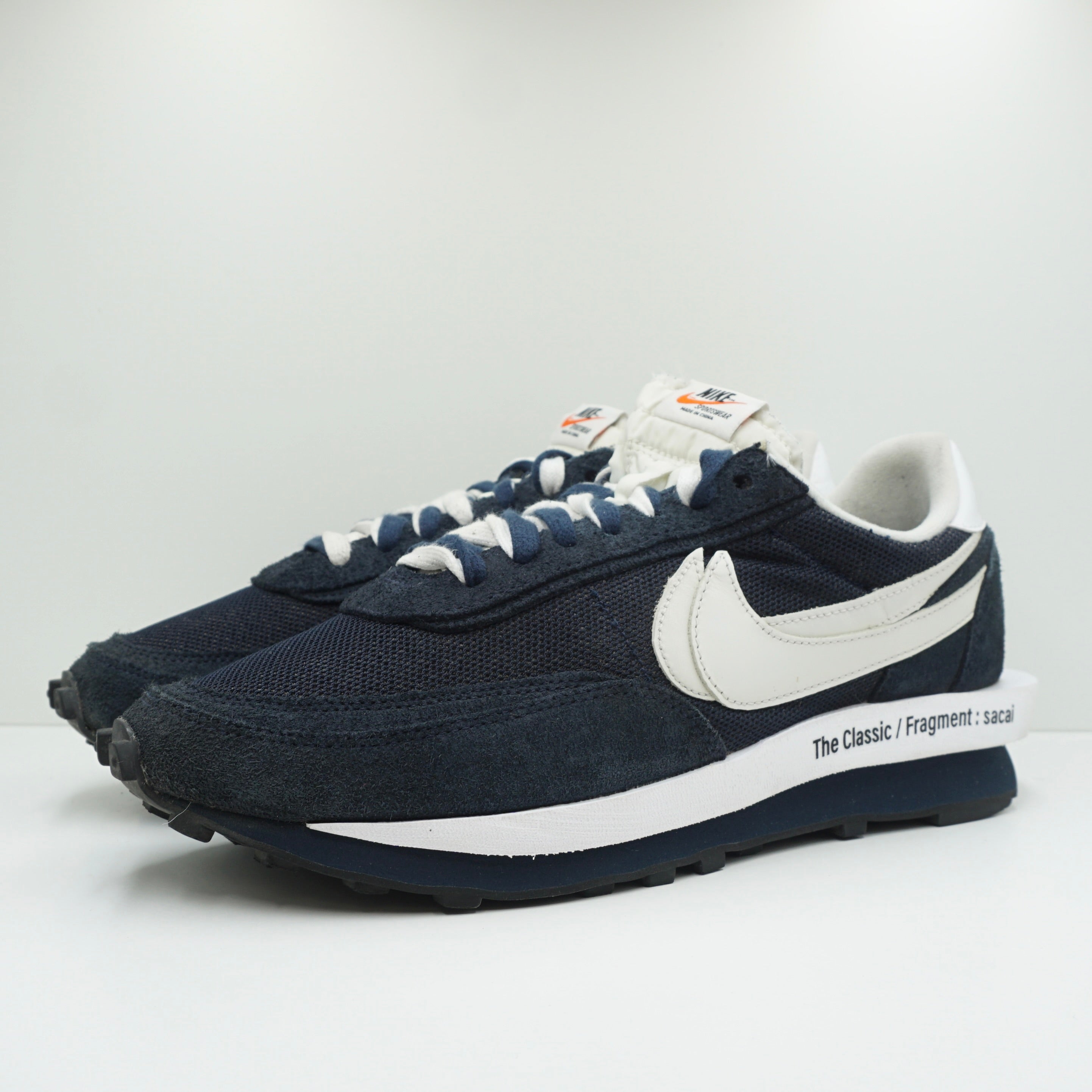 Nike x Sacai x Fragment LD Waffle Blue Void