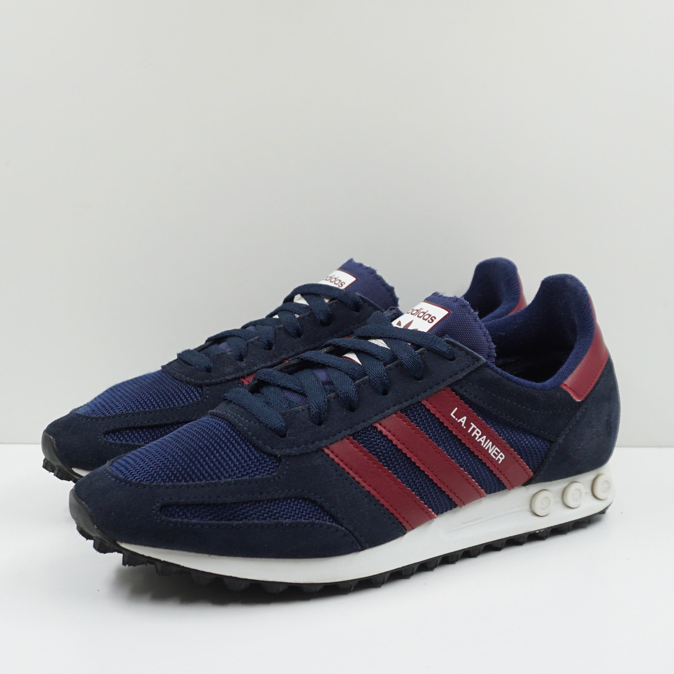 Adidas LA Trainer Navy Burgundy
