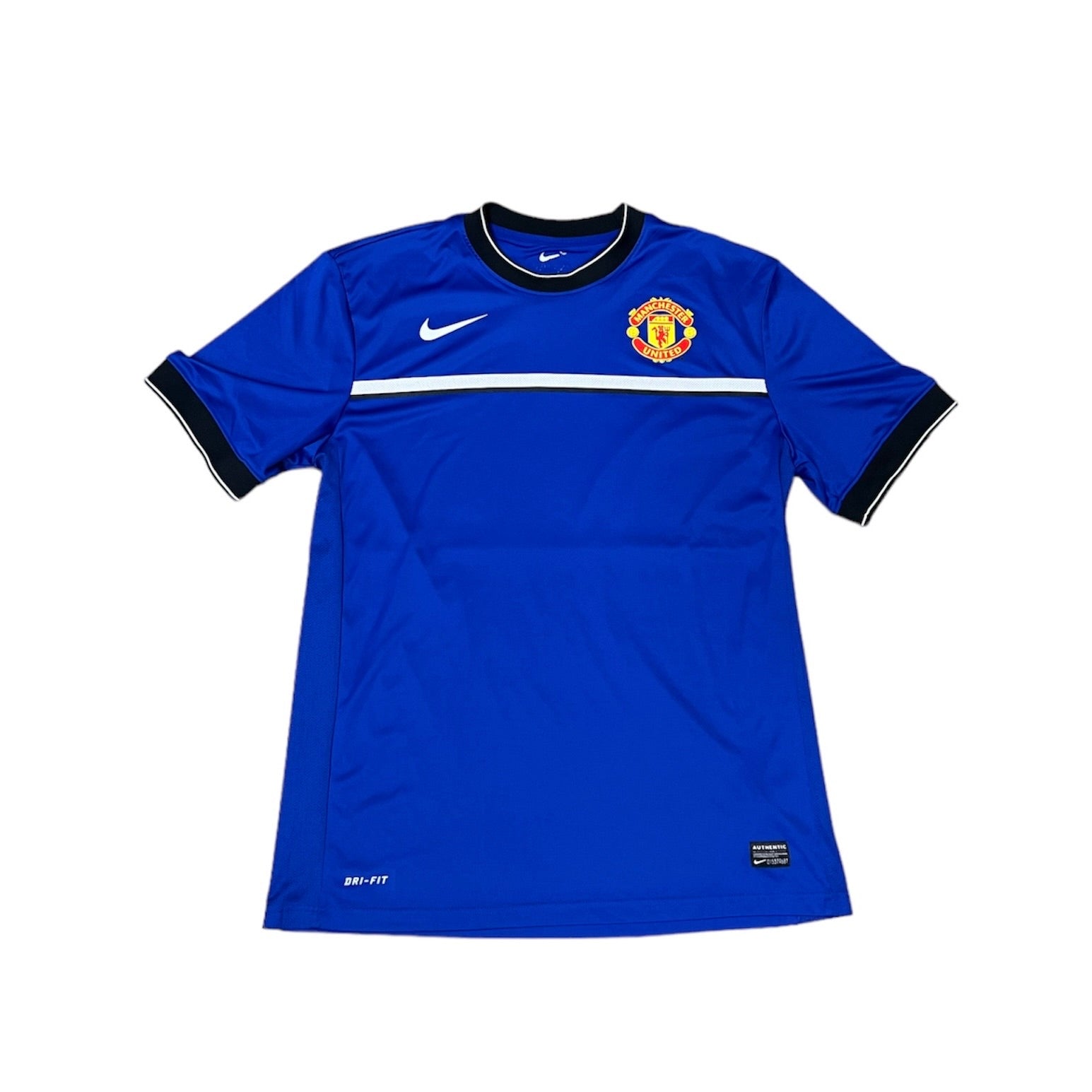 Nike Manchester United 2011/2012 Blue Training Football Jersey