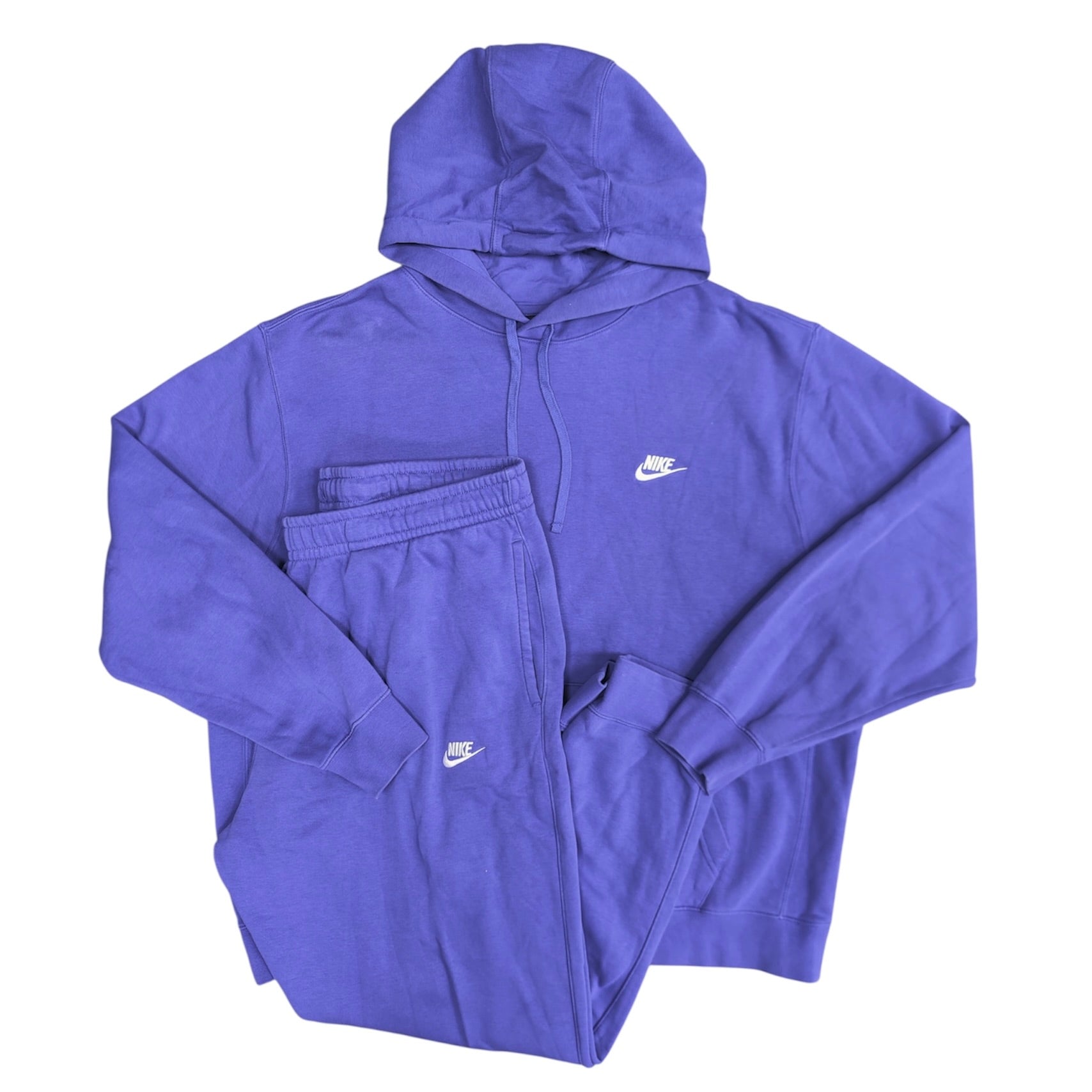 Nike Club Sportswear Blue Hoodie & Pants Set