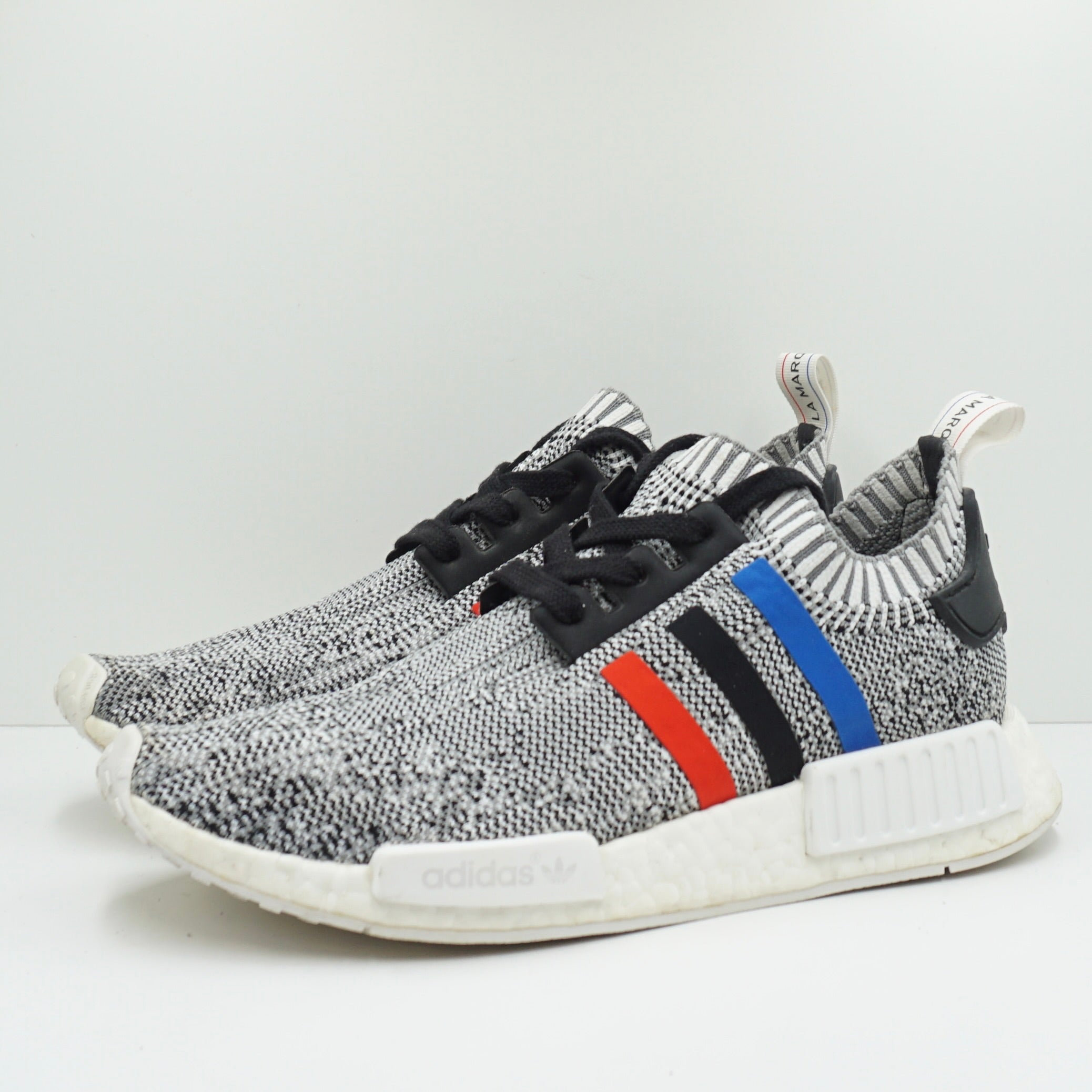 Adidas NMD R1 Tri Color Stripes White