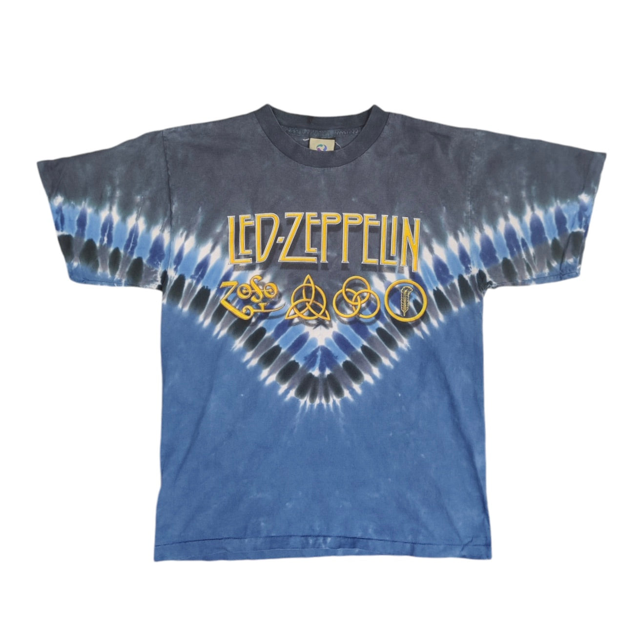 Liquid Blue Led Zeppelin Tie Dye Tshirt