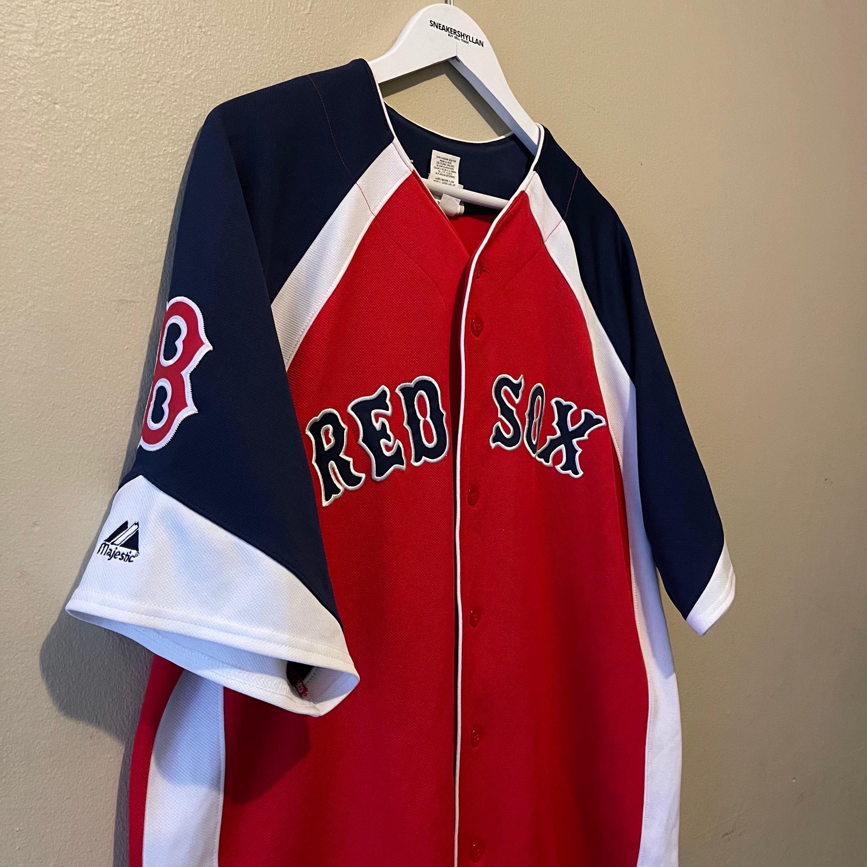 Majestic Boston Red Sox Youkilis #20 Baseball Jersey
