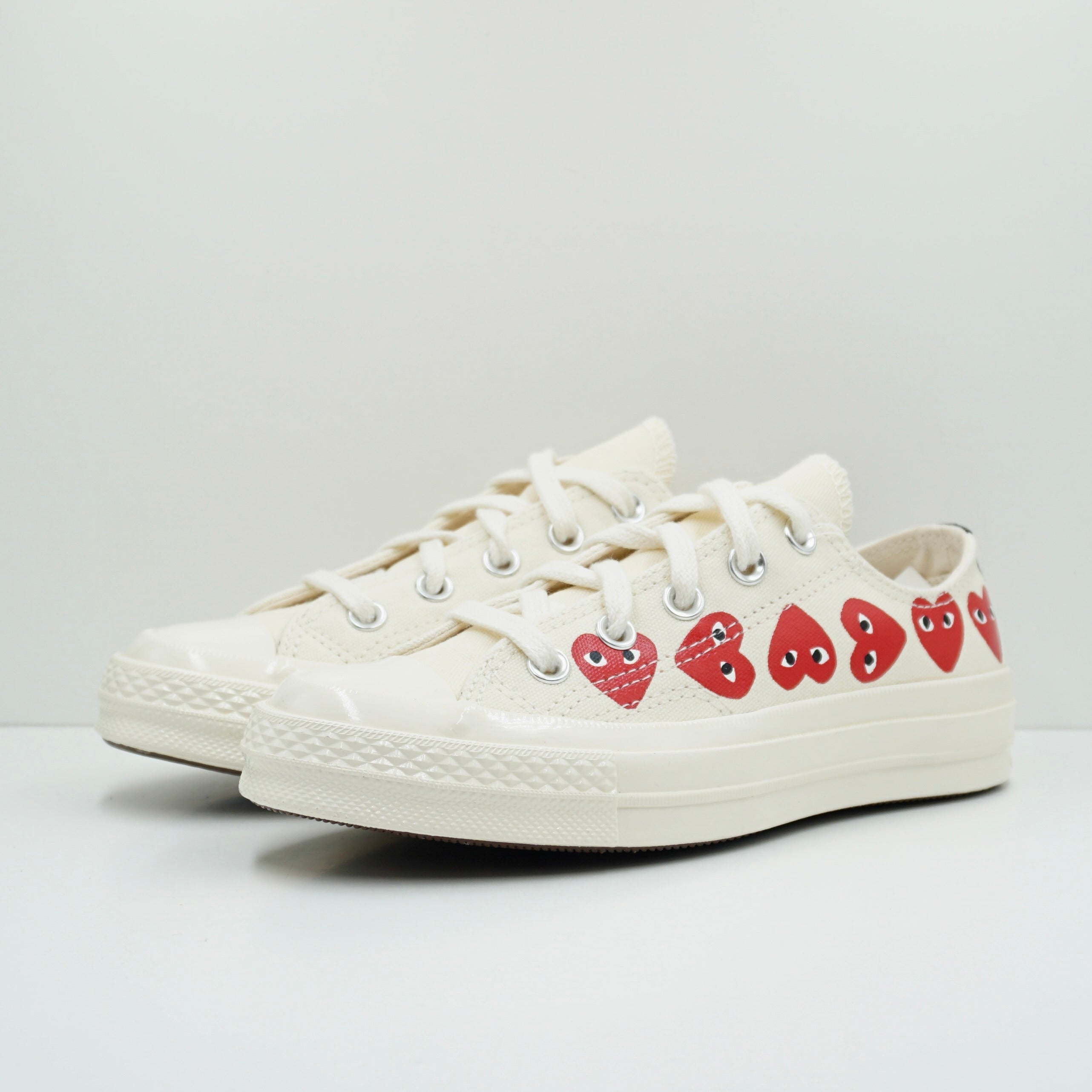 Converse Chuck Taylor All Star 70 Ox Comme des Garcons PLAY Multi-Heart White