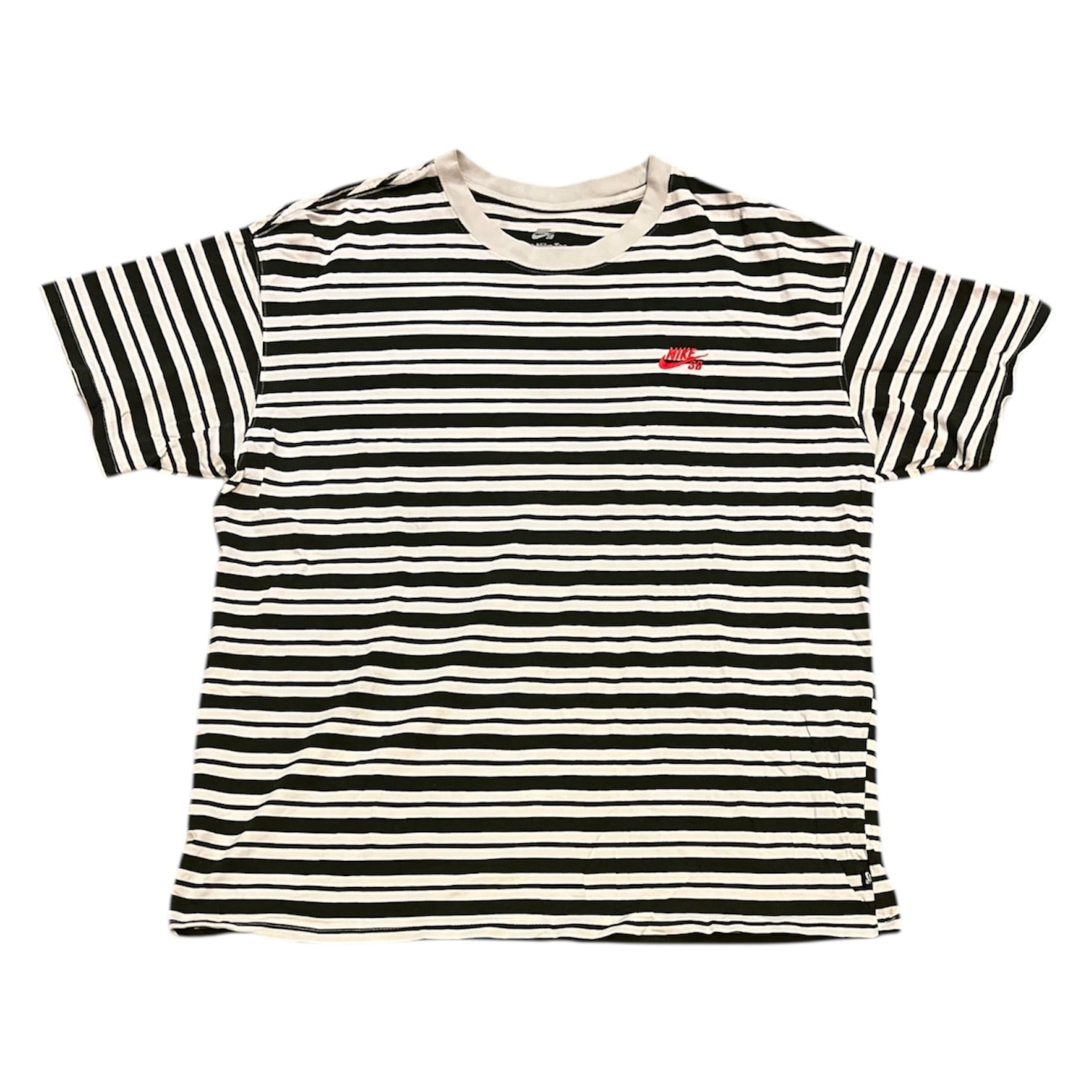 Nike SB Stripe White Green Tshirt