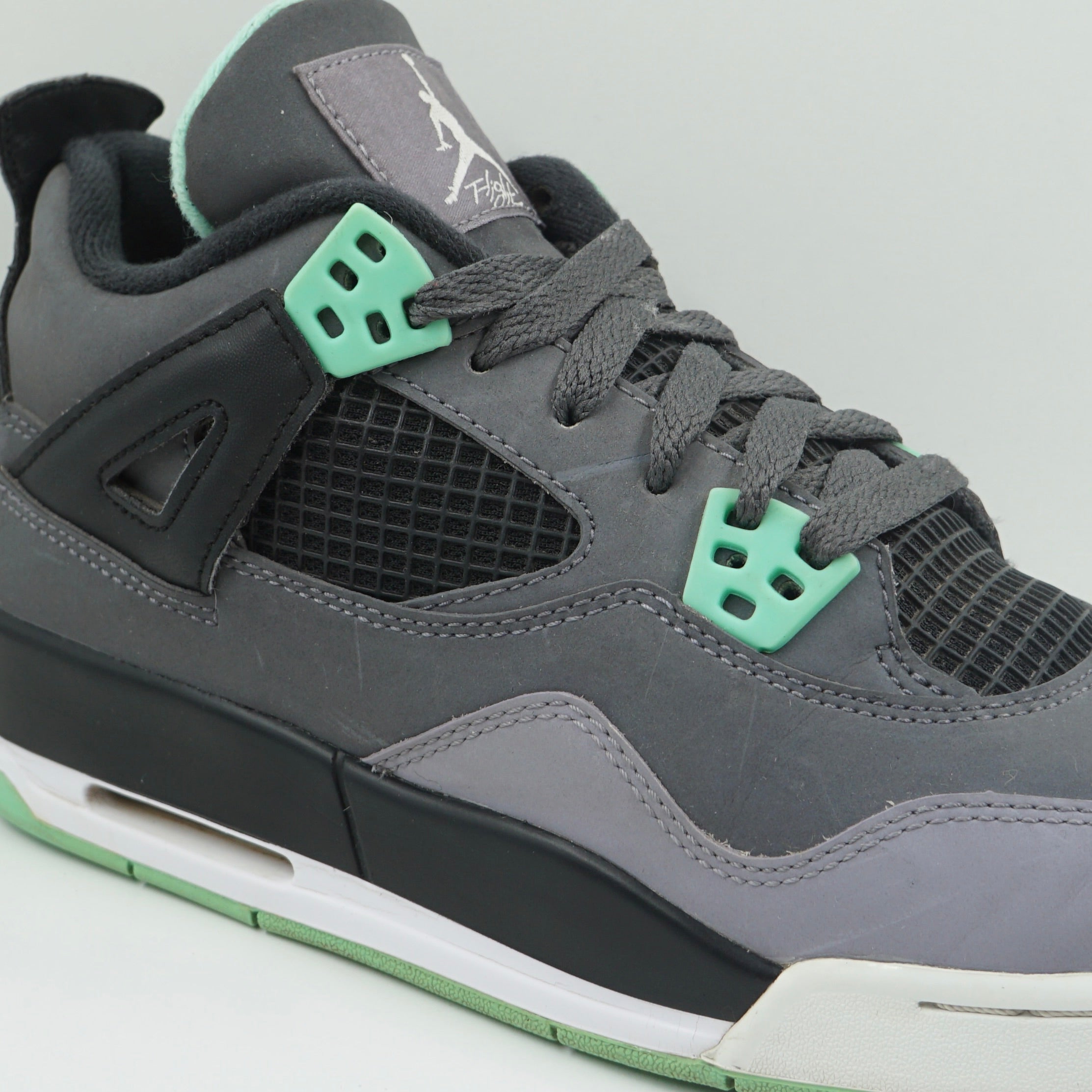 Jordan 4 Retro Green Glow (GS)