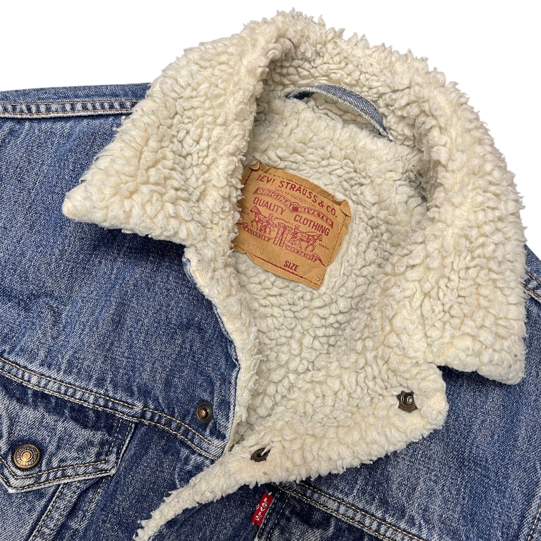 Levis Sherpa Lined Denim Jacket