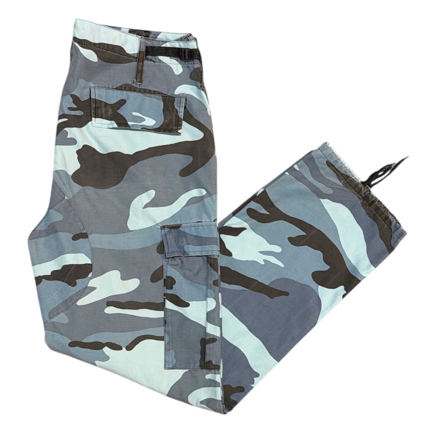 Mil-Tec Blue Camo Cargo Pants (W)