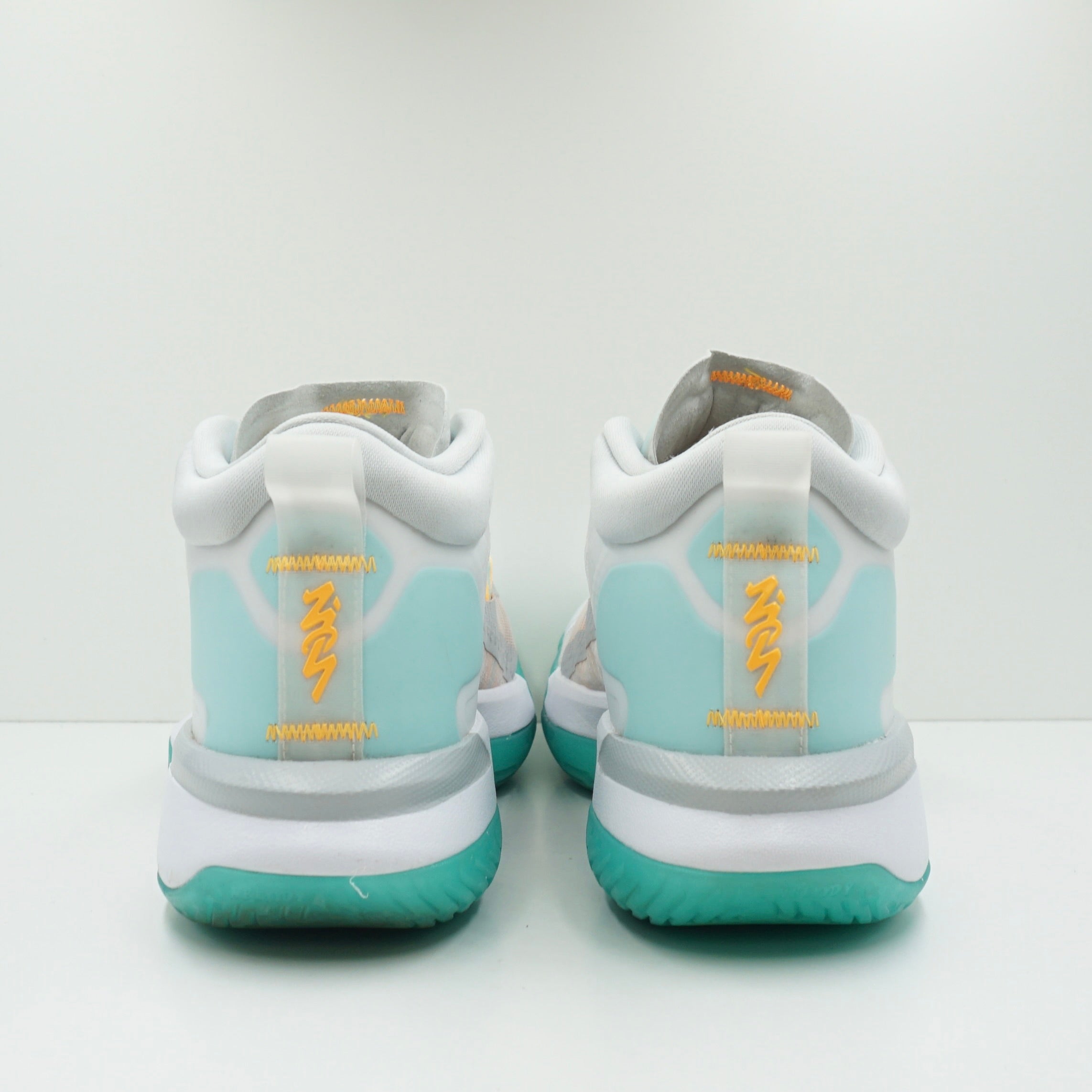 Jordan Zion 1 White Dynamic Turquoise