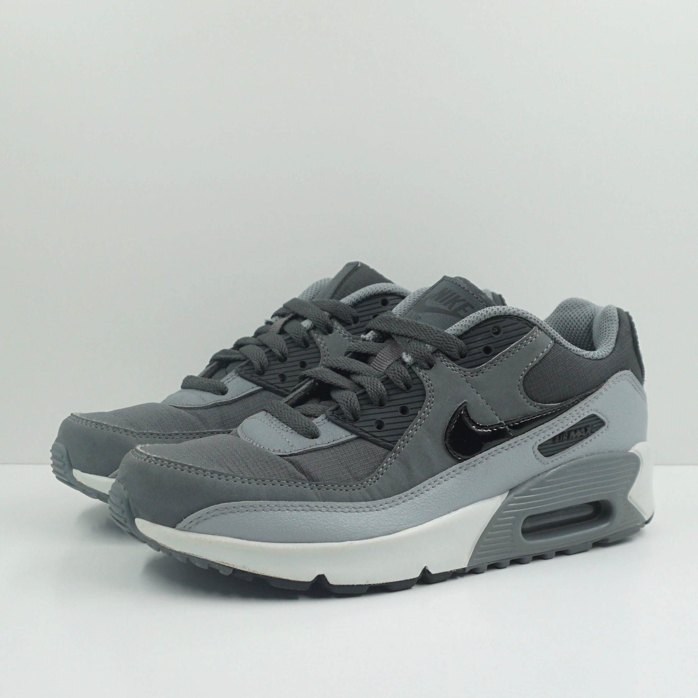 Nike Air Max 90 Leather Anthracite Dark Grey (GS)