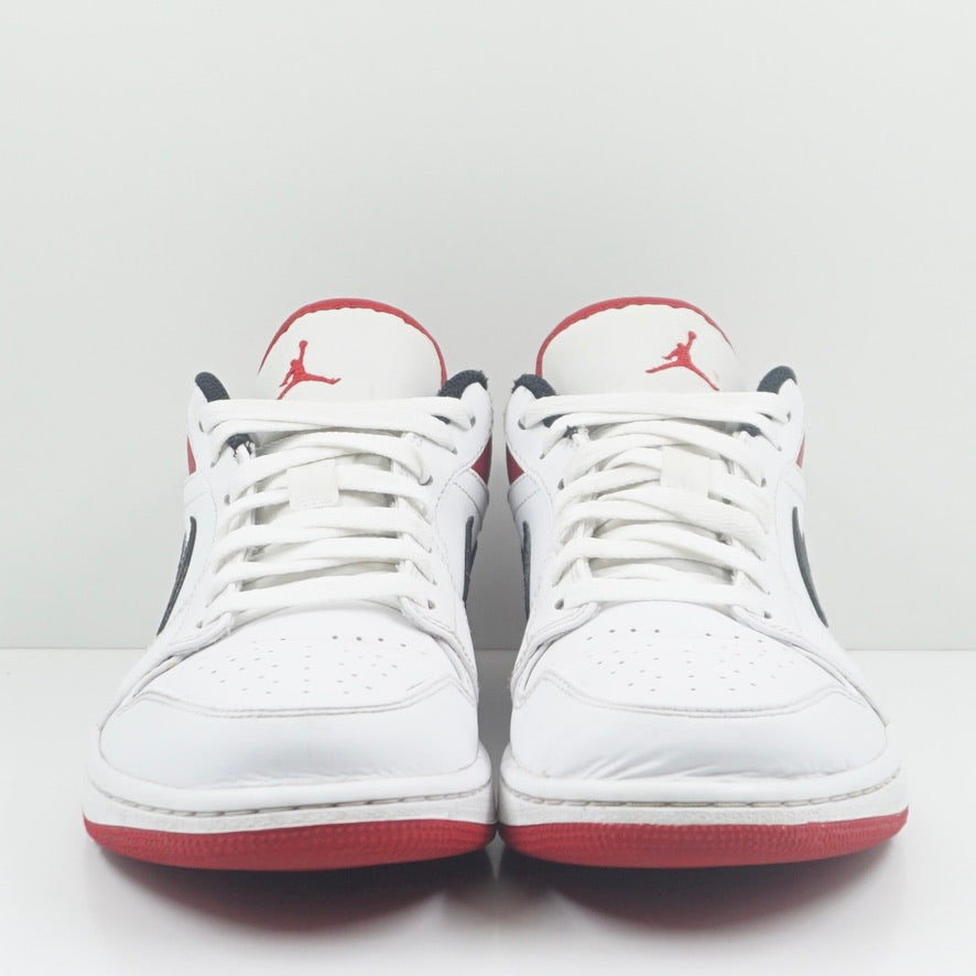 Jordan 1 Low White University Red