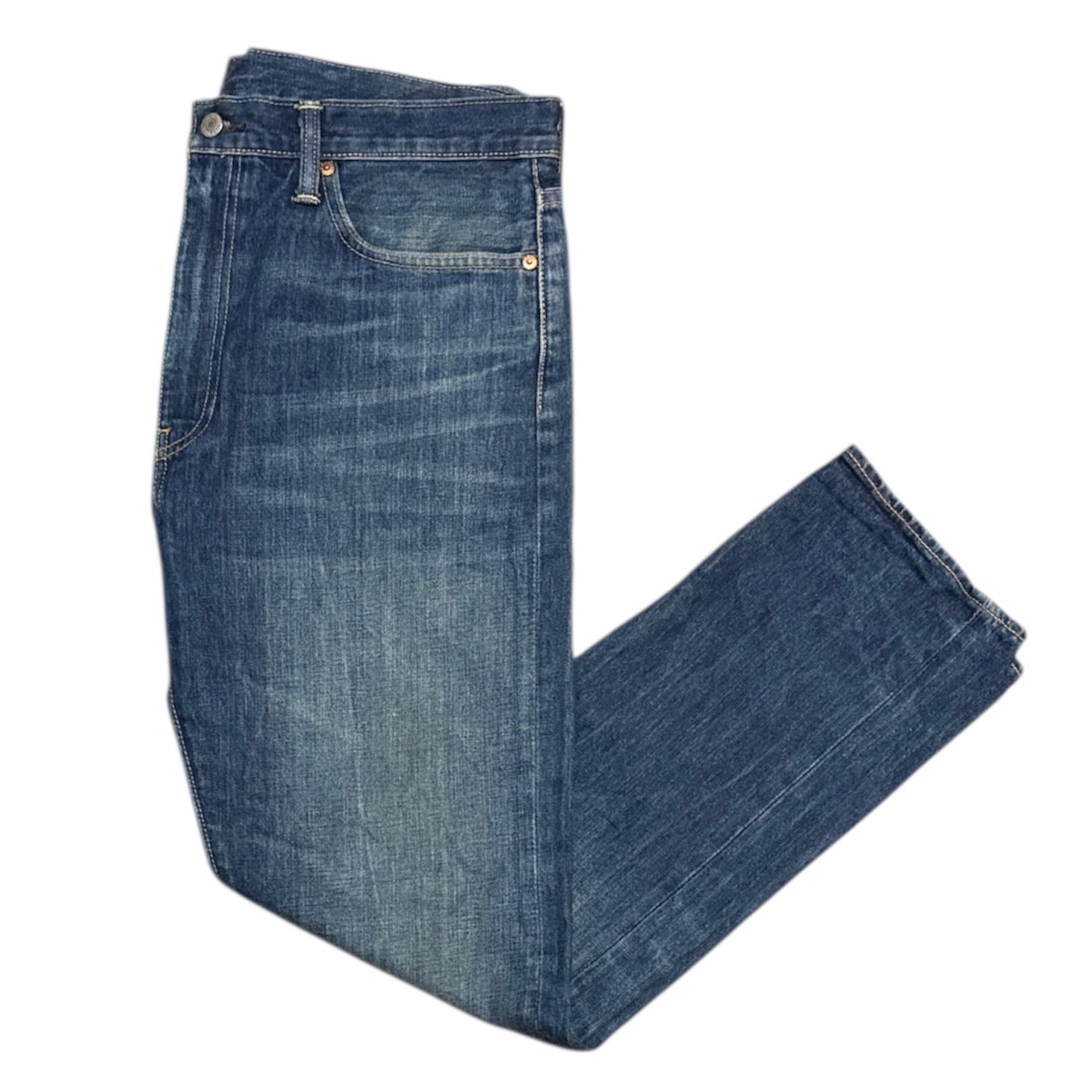 Levis 522 Dark Blue Washed Jeans