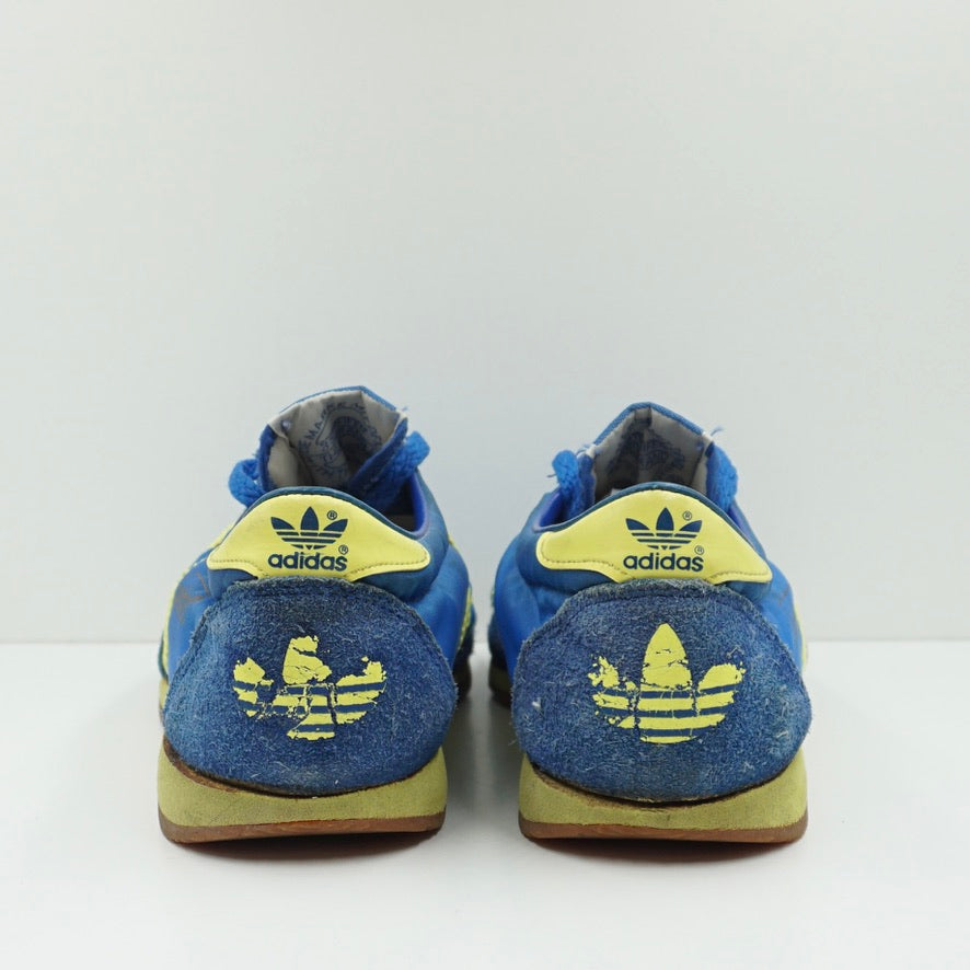 Vintage Adidas Blue Yellow