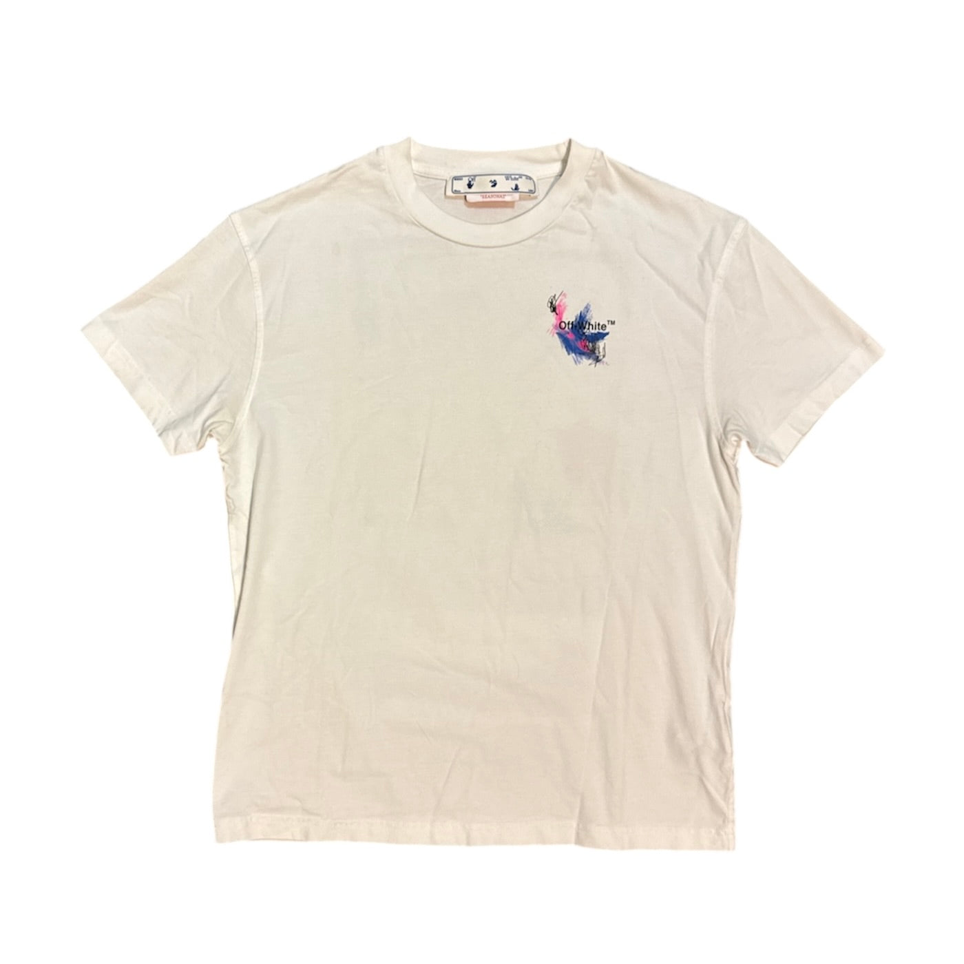 Off White Oil Painting Graffiti Arrow Tshirt