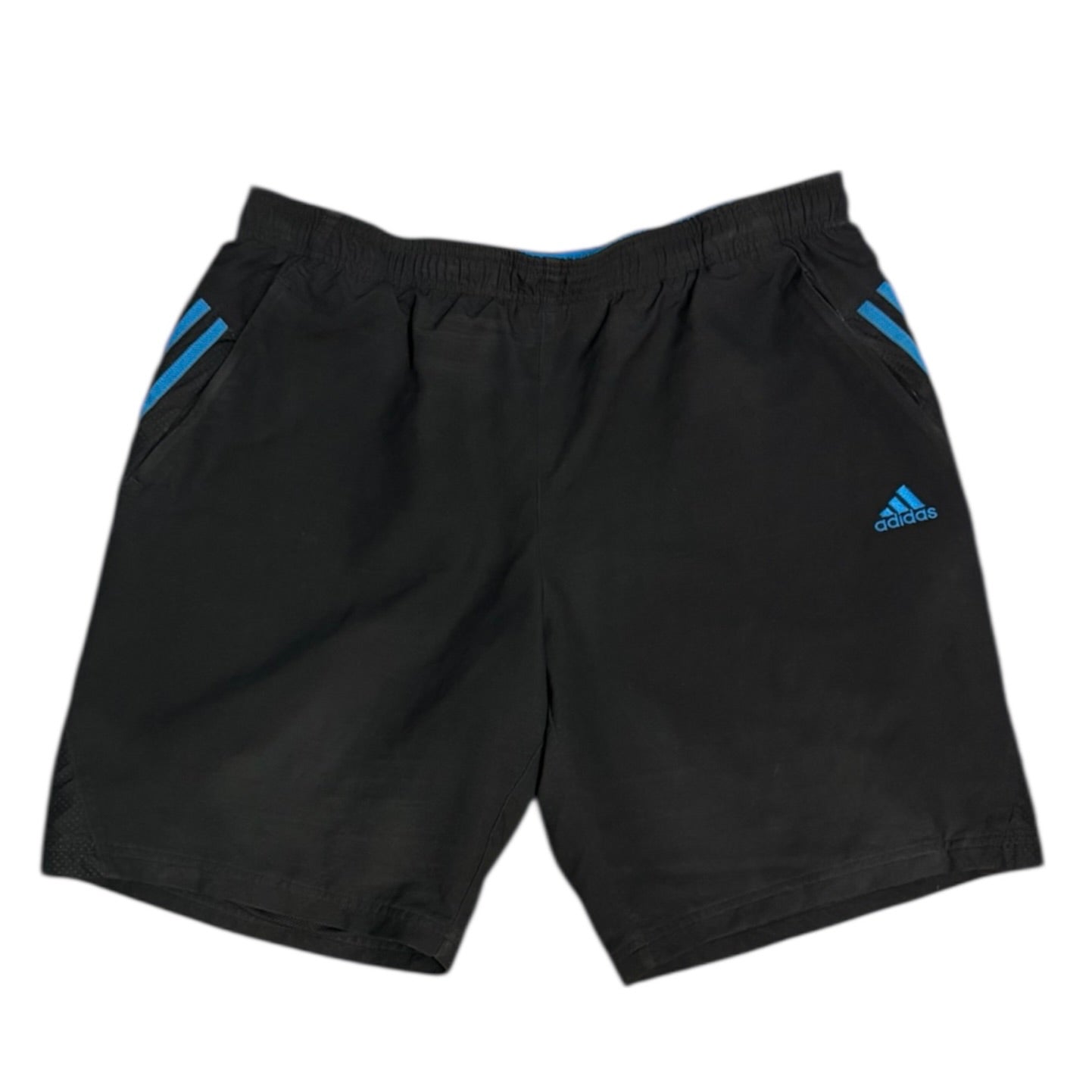 Adidas Black Blue Training Board Shorts