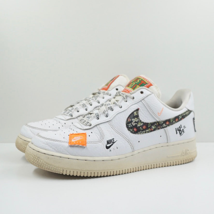 Nike Air Force 1 Low Just Do It Pack White Black