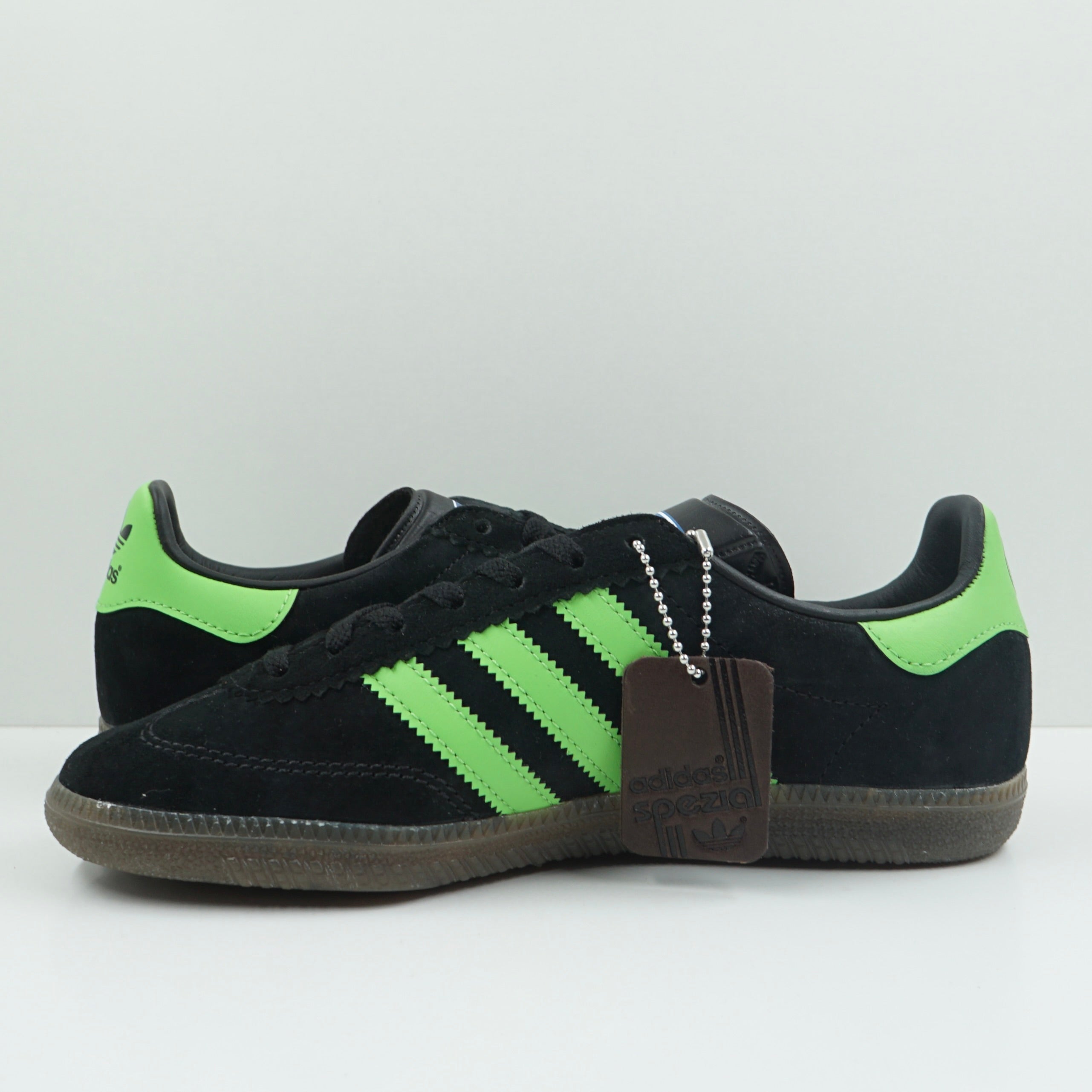 Adidas Samba Deco SPZL Black Lucid Lime