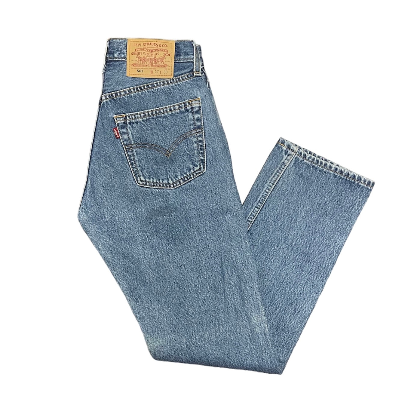 Vintage Levis 501 Vintage Blue Jeans (W27/L30)