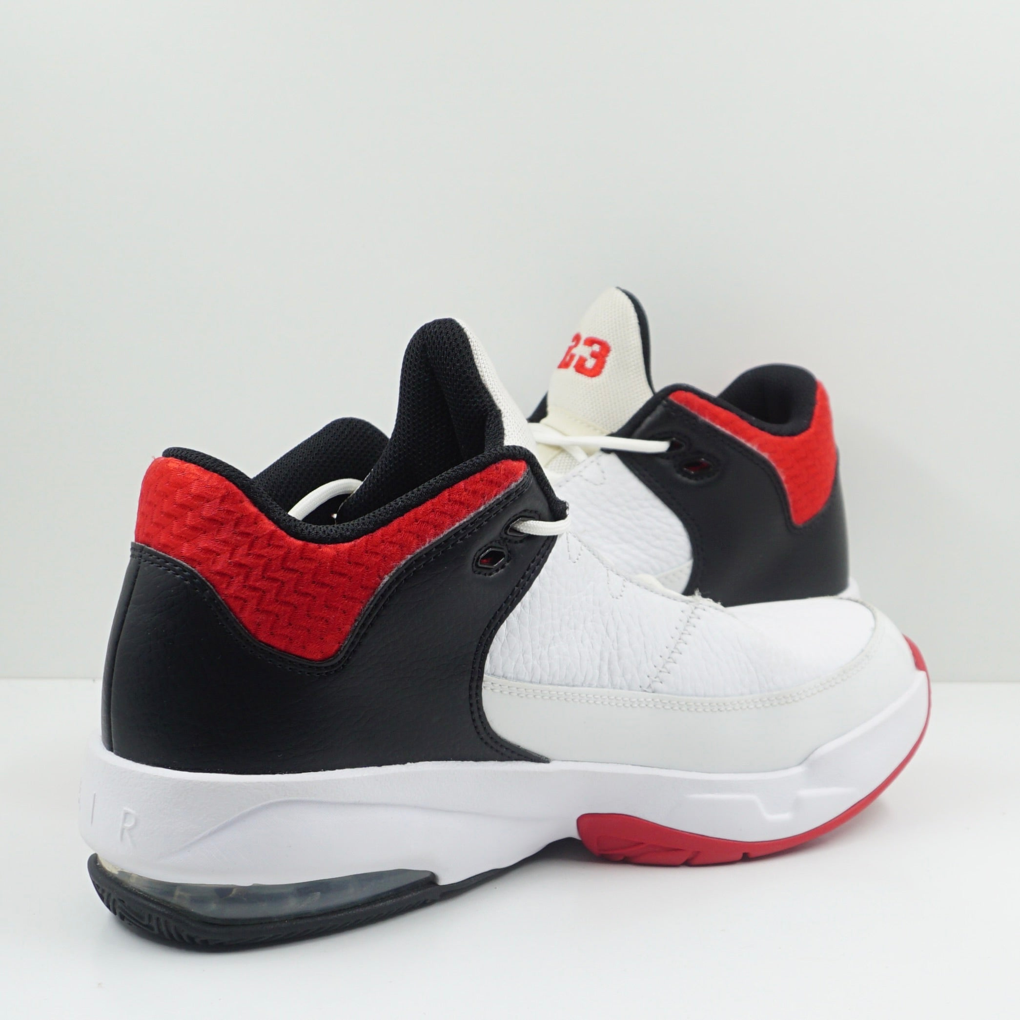 Jordan Max Aura 3 White University Red