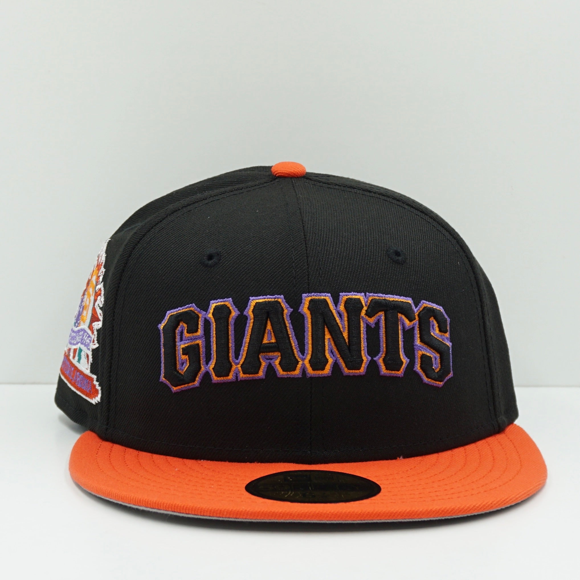 New Era Retro Spring Training San Fransisco Giants Black Orange Fitted Cap