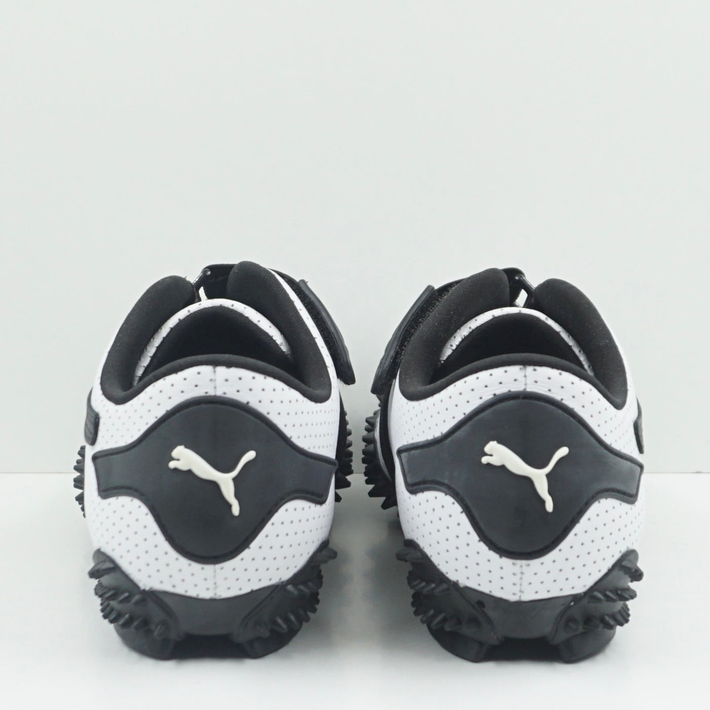 Puma Mostro Perforated Leather White Black