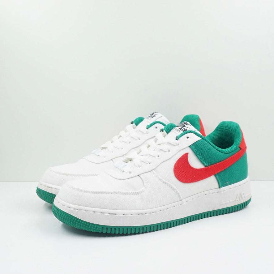 Nike Air Force 1 By You White Red Green