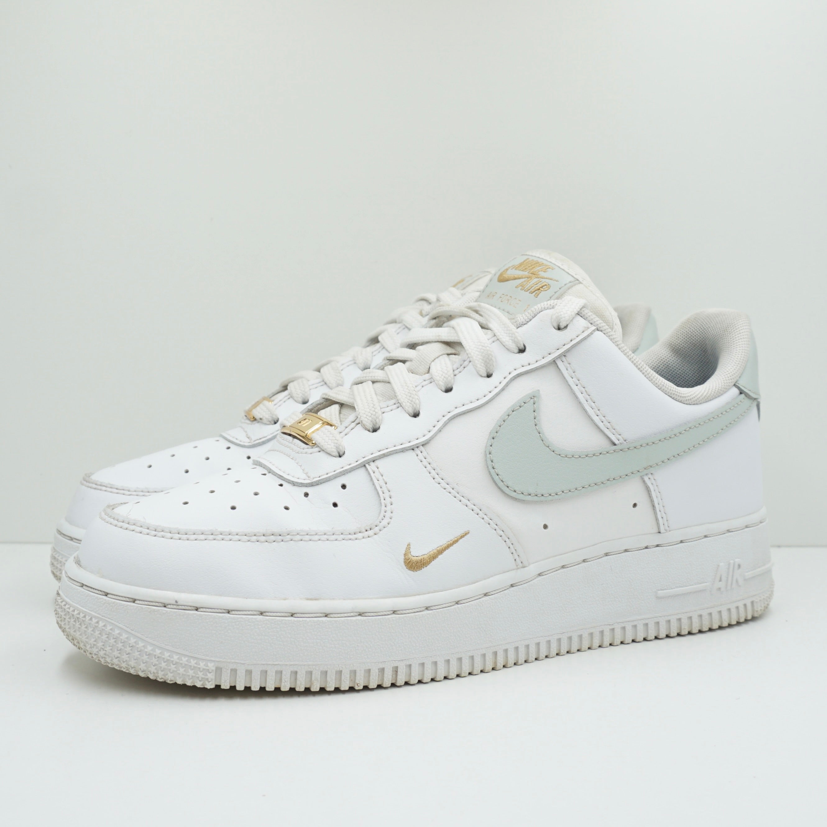 Nike Air Force 1 Low White Grey Gold (W)