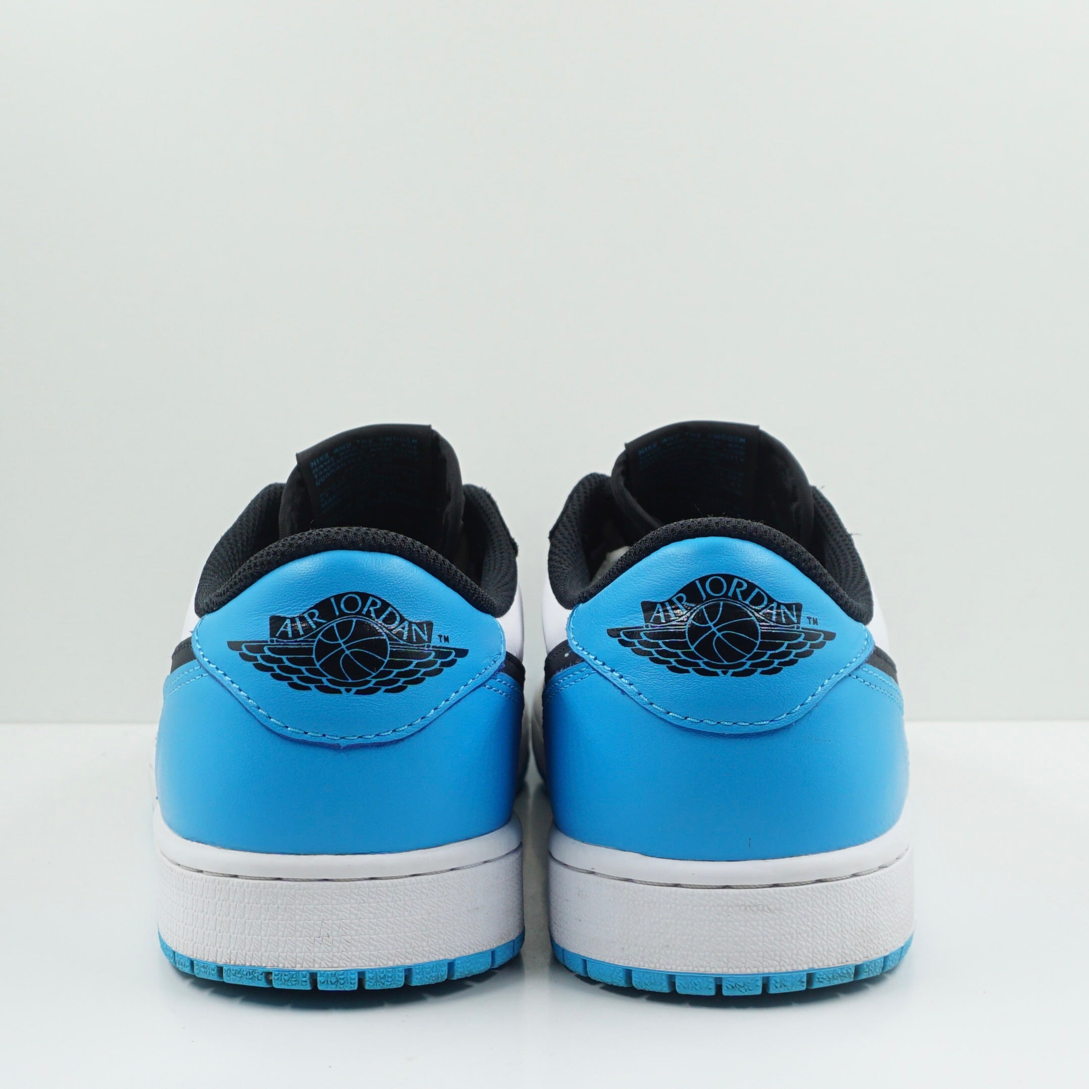 Jordan 1 Retro Low OG Black Dark Powder Blue
