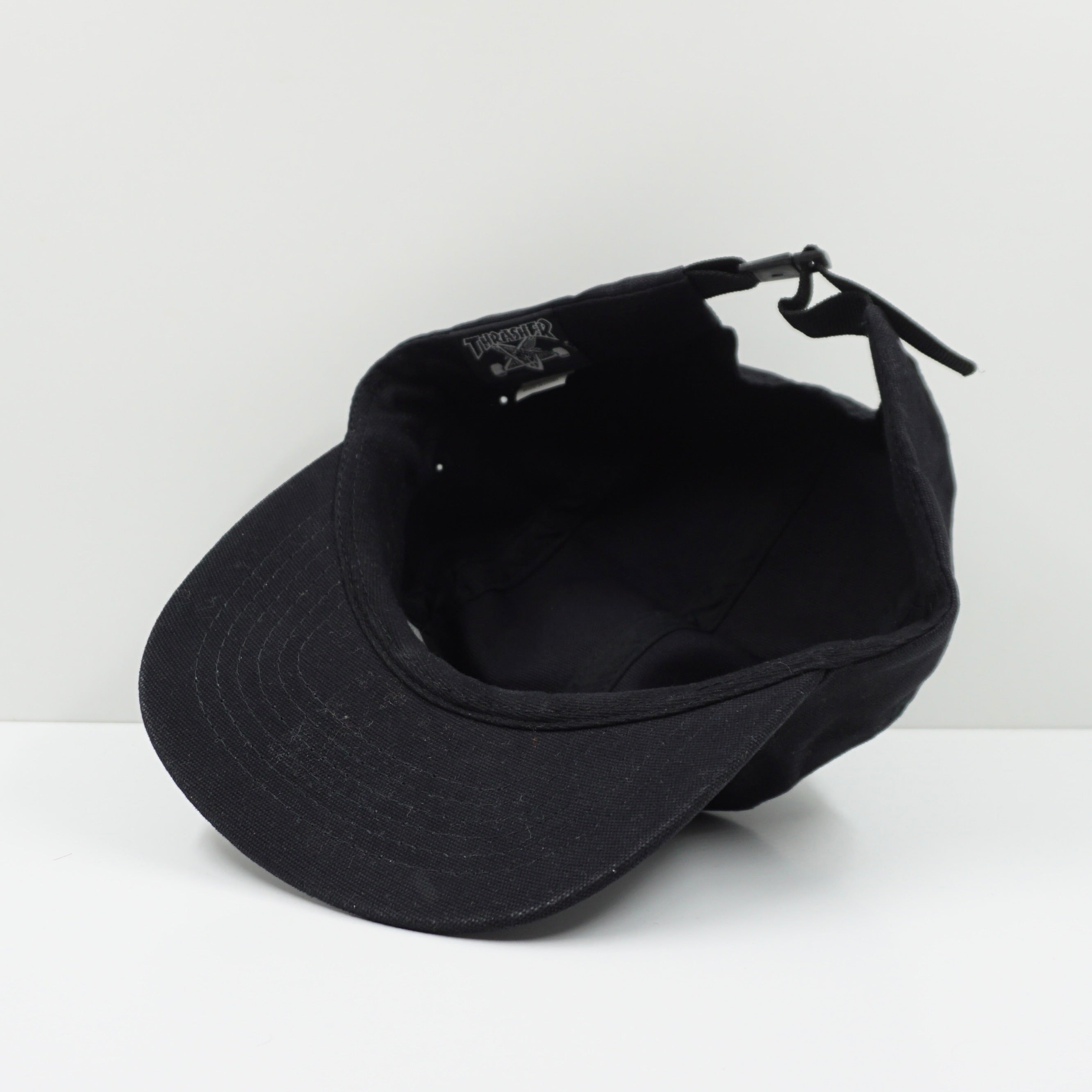 Thrasher 5 Panel Black Cap