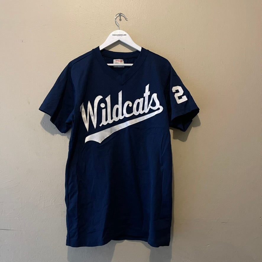 Wilson Wildcats 25 Navy Mesh Baseball Tshirt