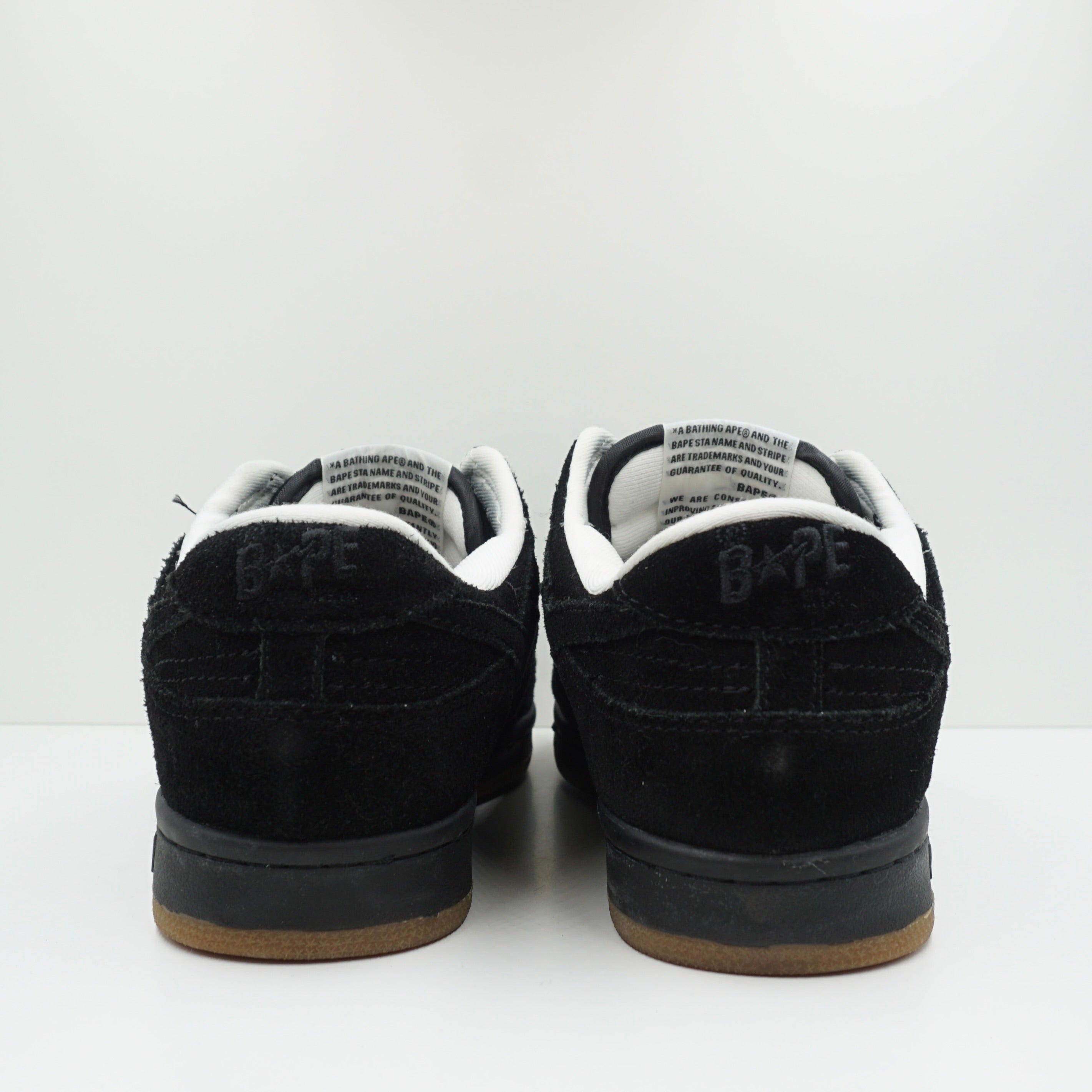 Bape Suede Sk8 Sta Black Suede