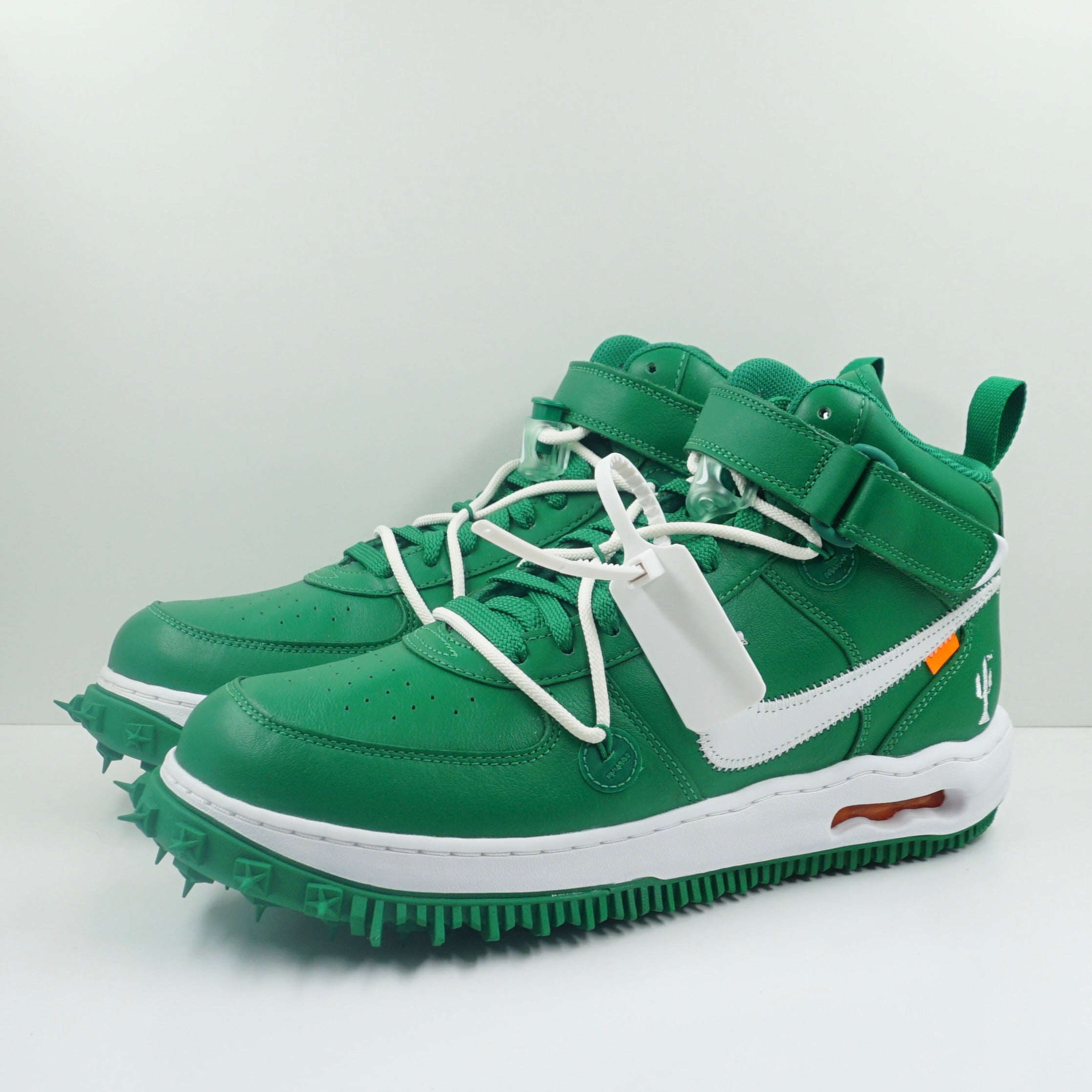 Nike Air Force 1 Mid Off-White Pine Green