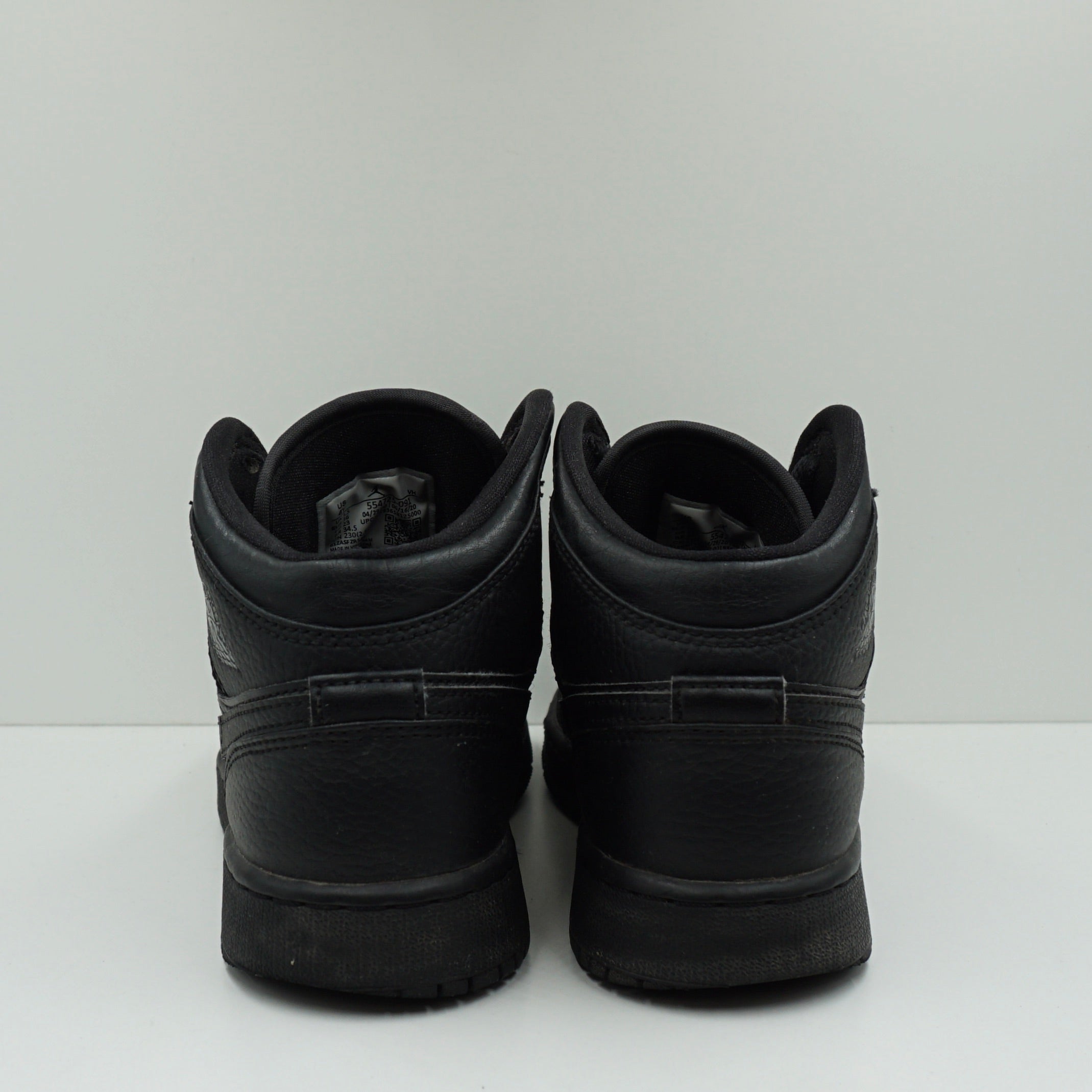 Jordan 1 Mid Black (2020) (GS)