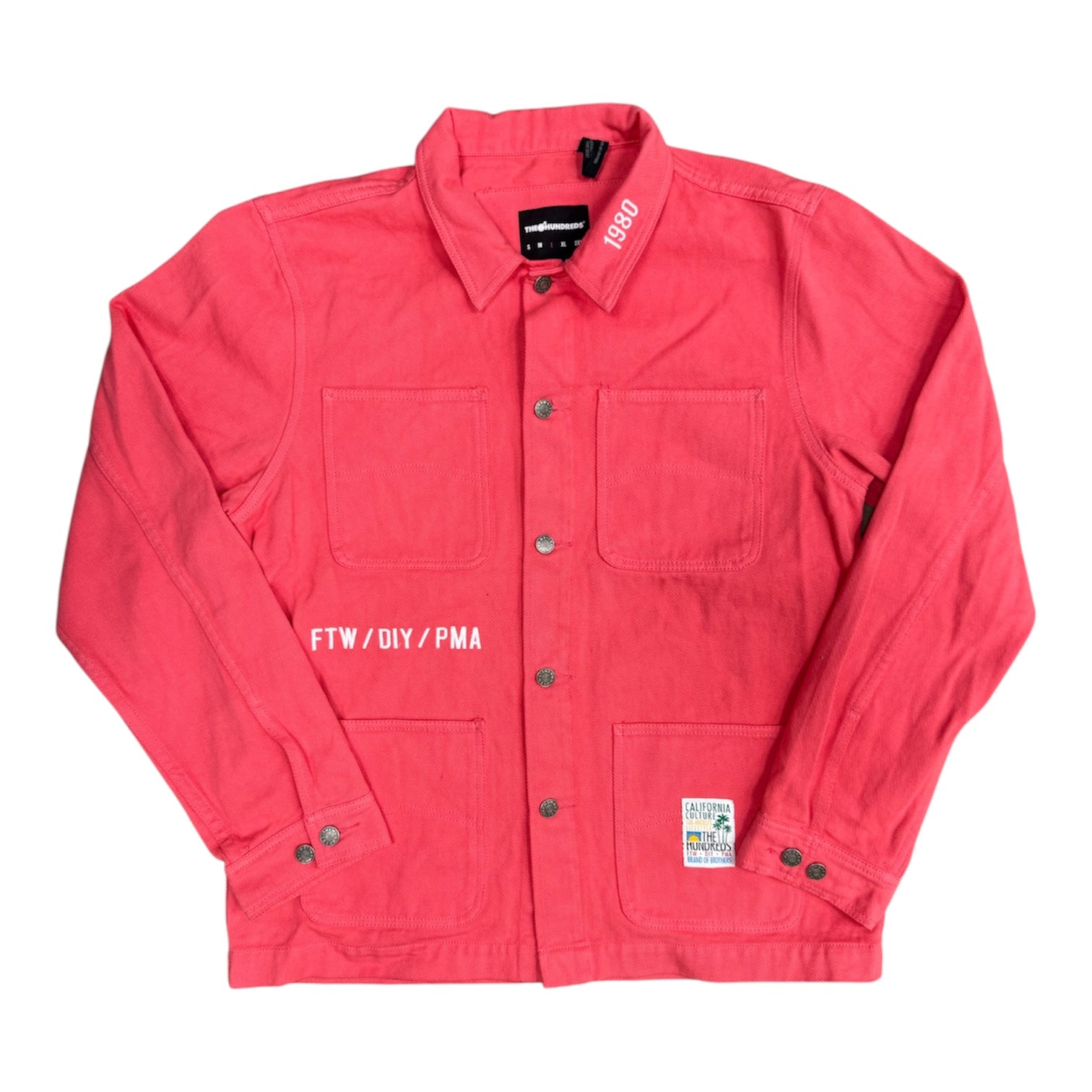 The Hundreds Los Angeles Lifestyle Pink Jacket