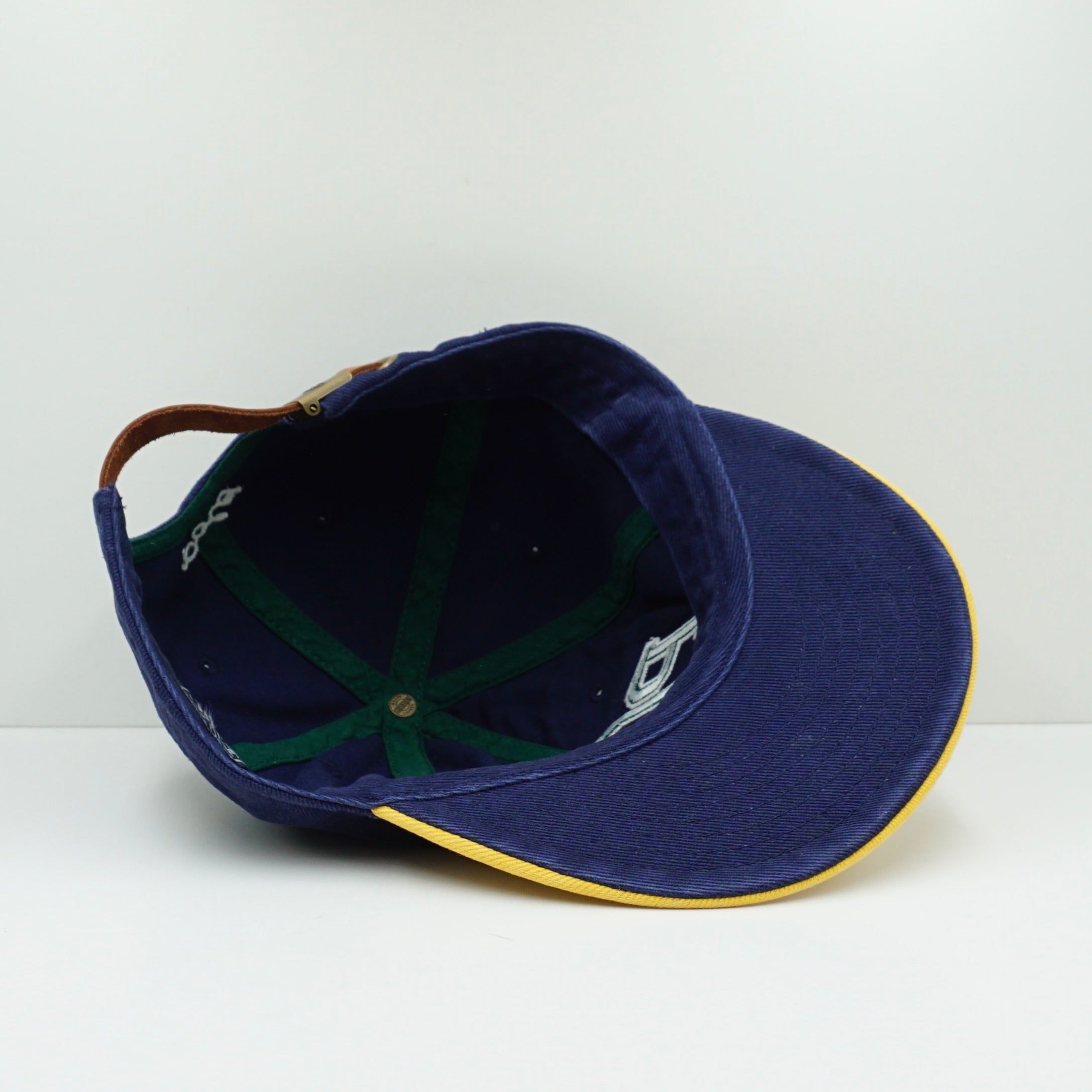 Polo Ralph Lauren Cotton Navy Yellow Adjustable Cap