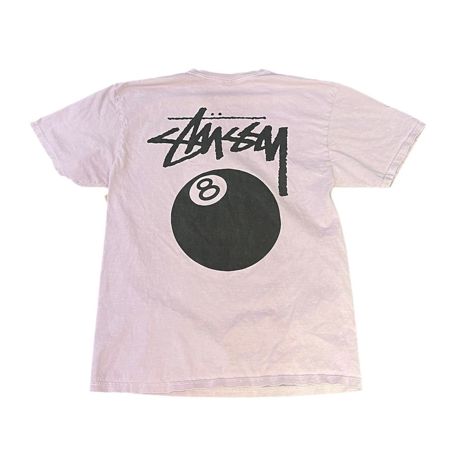 Stussy Lilac 8-Ball Tshirt