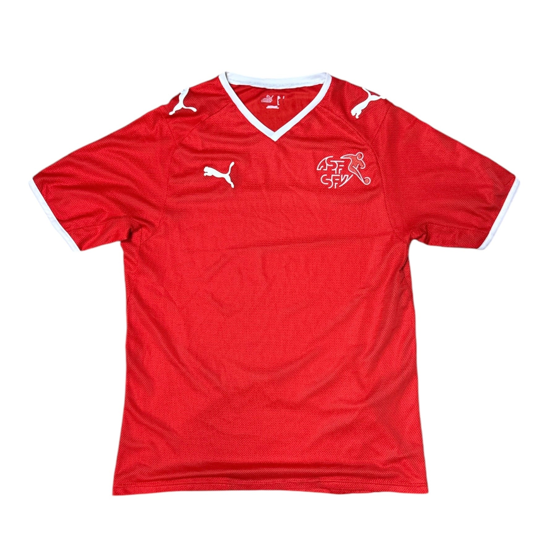 Puma Switzerland 2008/2010 Home Football Jersey