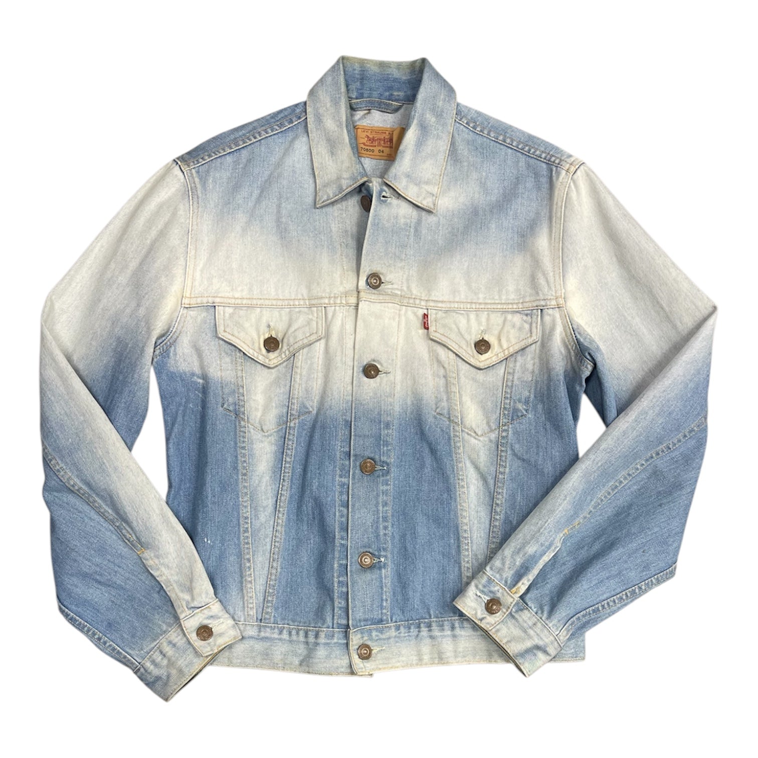 Levi's Strauss & Co Light Blue Faded Jeans Jacket (W)